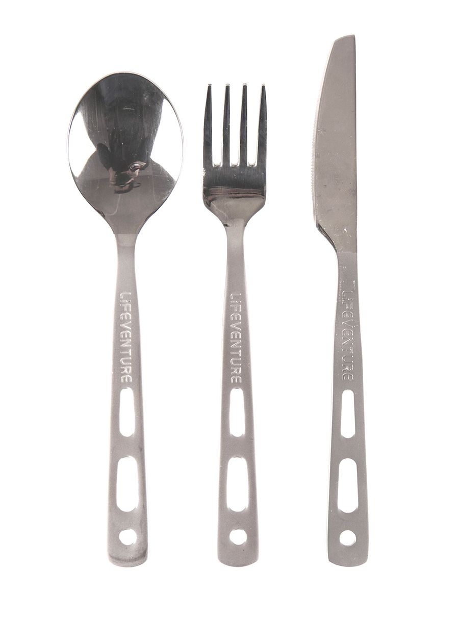 Putni pribor za jelo Lifeventure Basic Cutlery Set