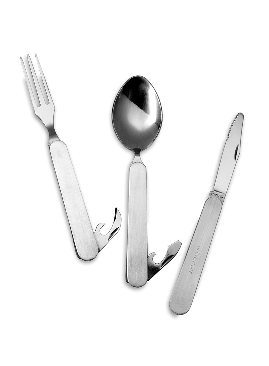 Putni pribor za jelo Lifeventure Folding Cutlery Set