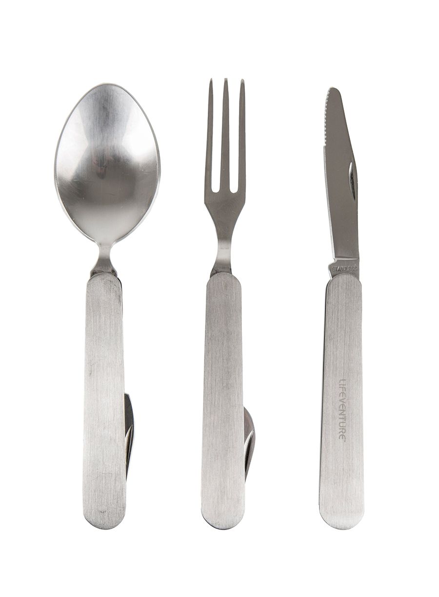 Putni pribor za jelo Lifeventure Folding Cutlery Set