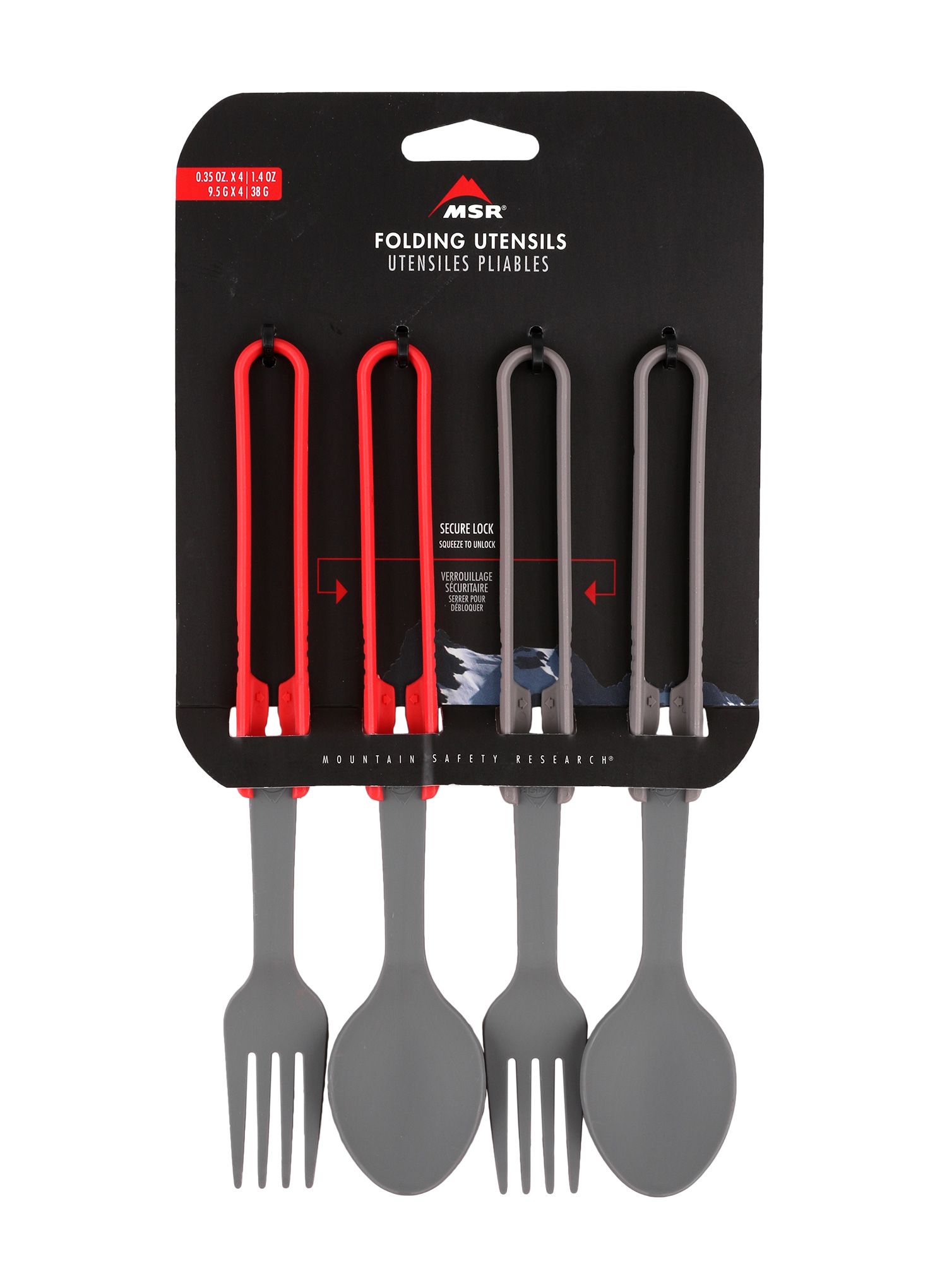 Putni pribor za jelo MSR Folding Utensils Set