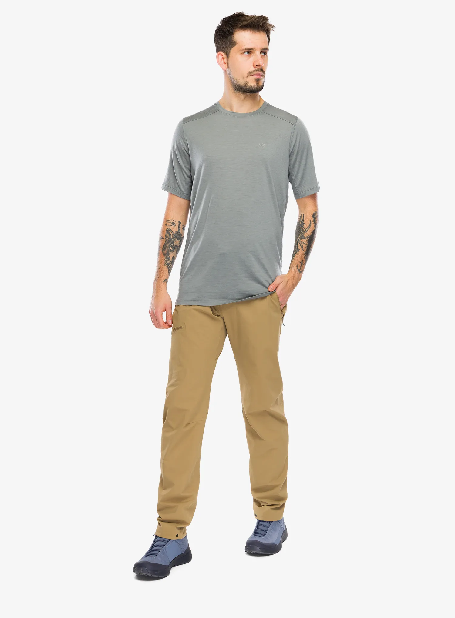 Majica Arcteryx Ionia Merino Wool SS - void