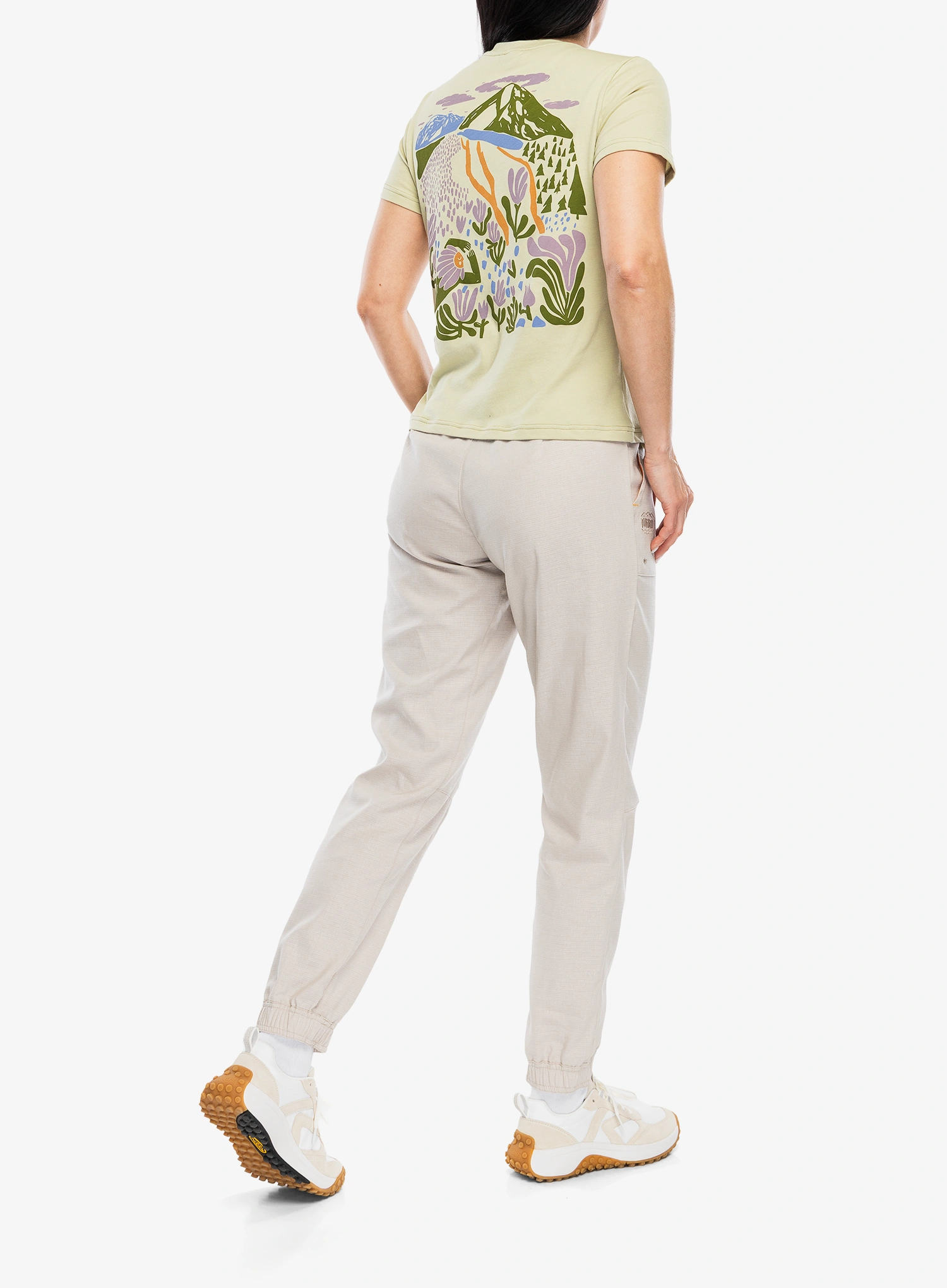 Ženska majica Turbat Krokusy T-Shirt - bog lime