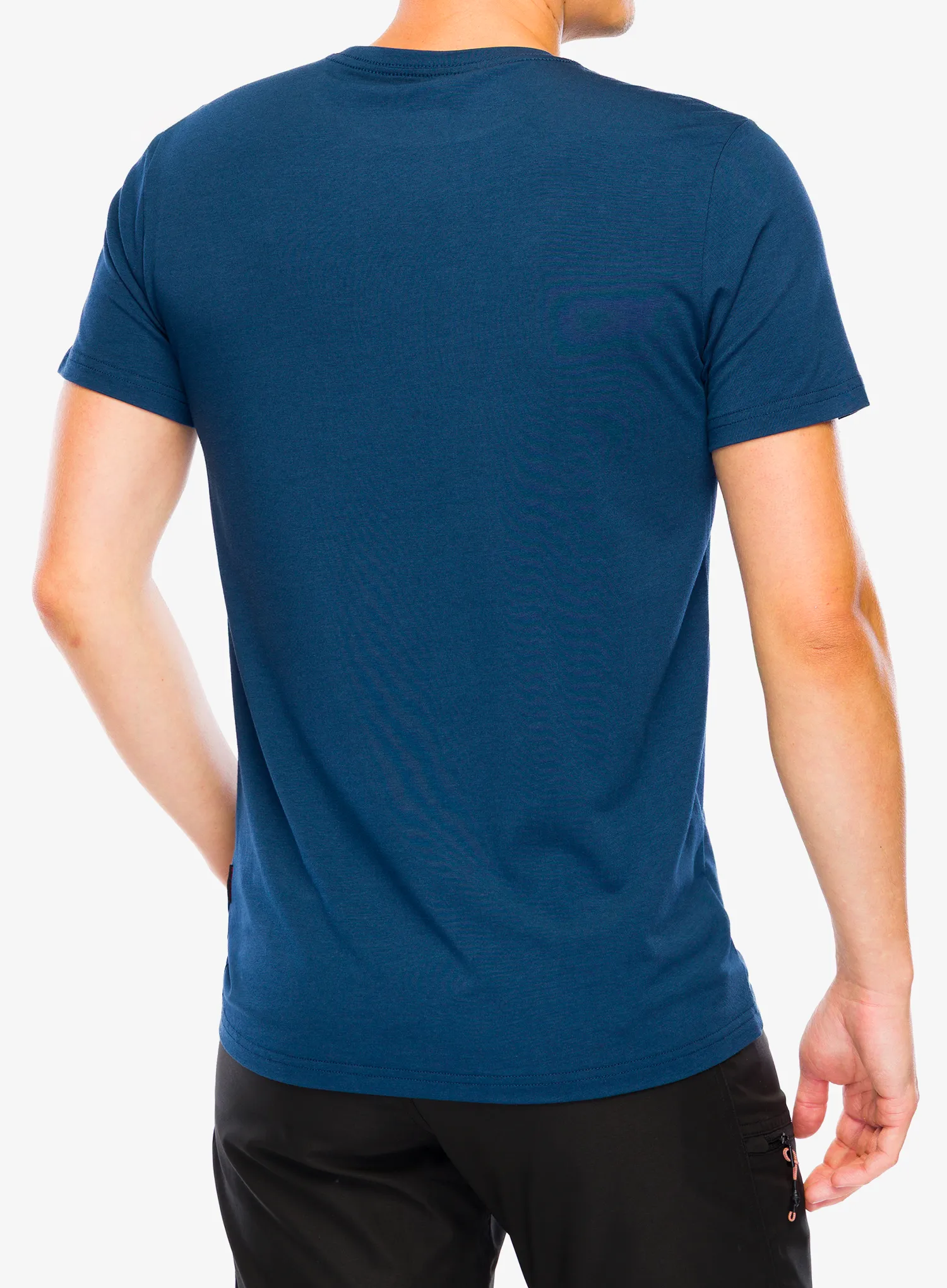 Majica Dovre O-neck Bamboo Viscose T-shirt - blue
