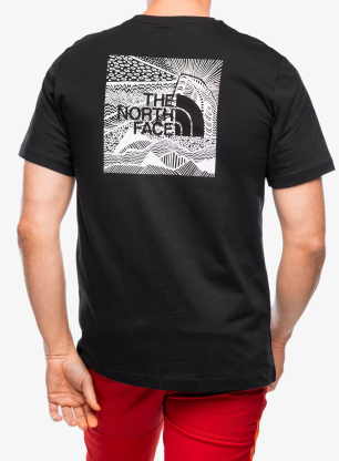 Majica s tiskom The North Face S/S Redbox Celebration Tee - tnf black