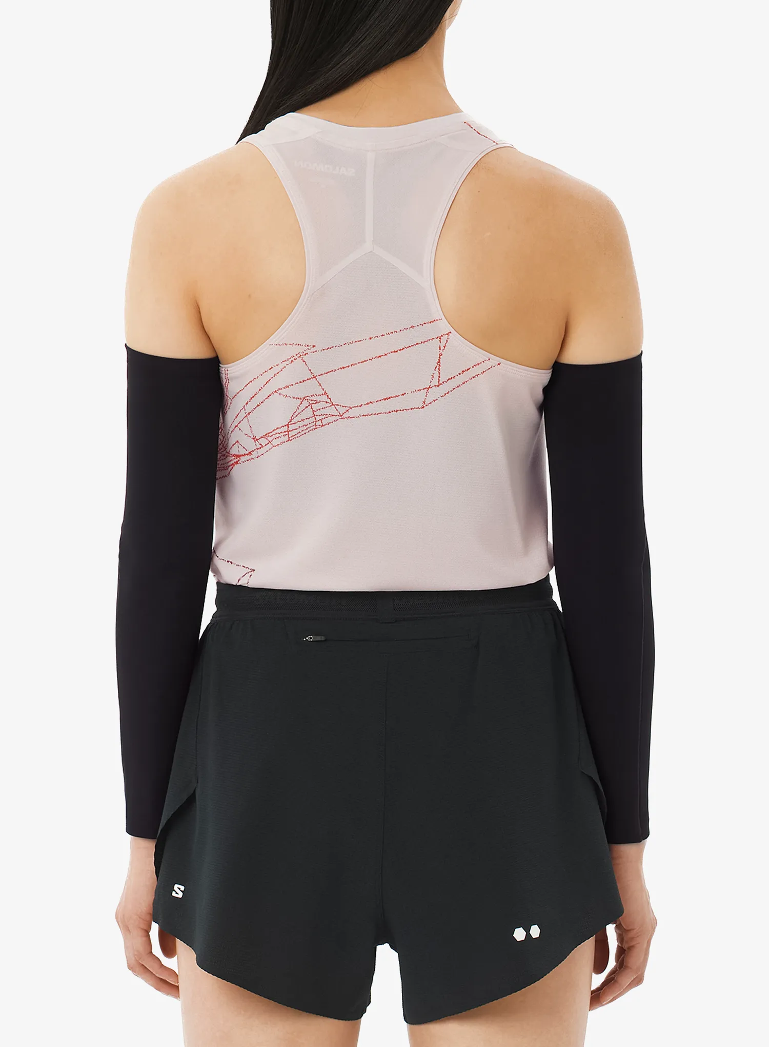 Ženski tank top Salomon S/Lab Speed Singlet - lilac ash