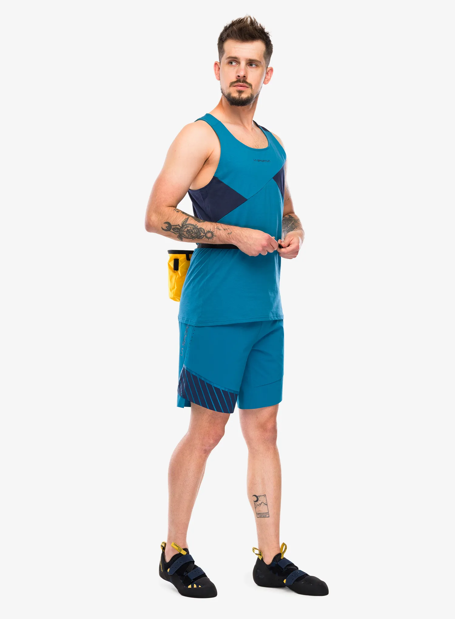 Muški top La Sportiva Dude Tank - lake/night sky