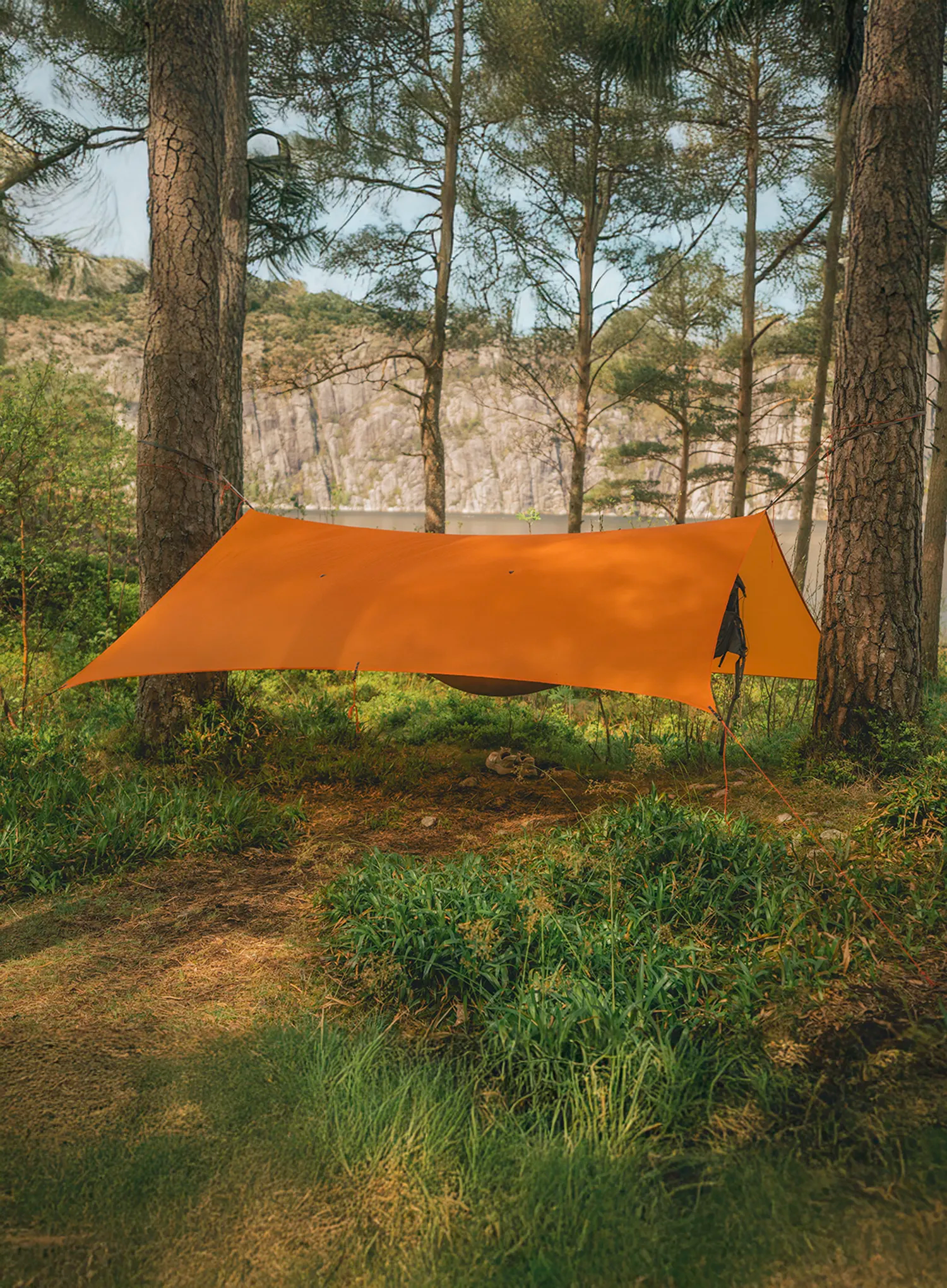 Cerada Robens Vestis 3.10 x 2.92 Duo tarp UL - orange