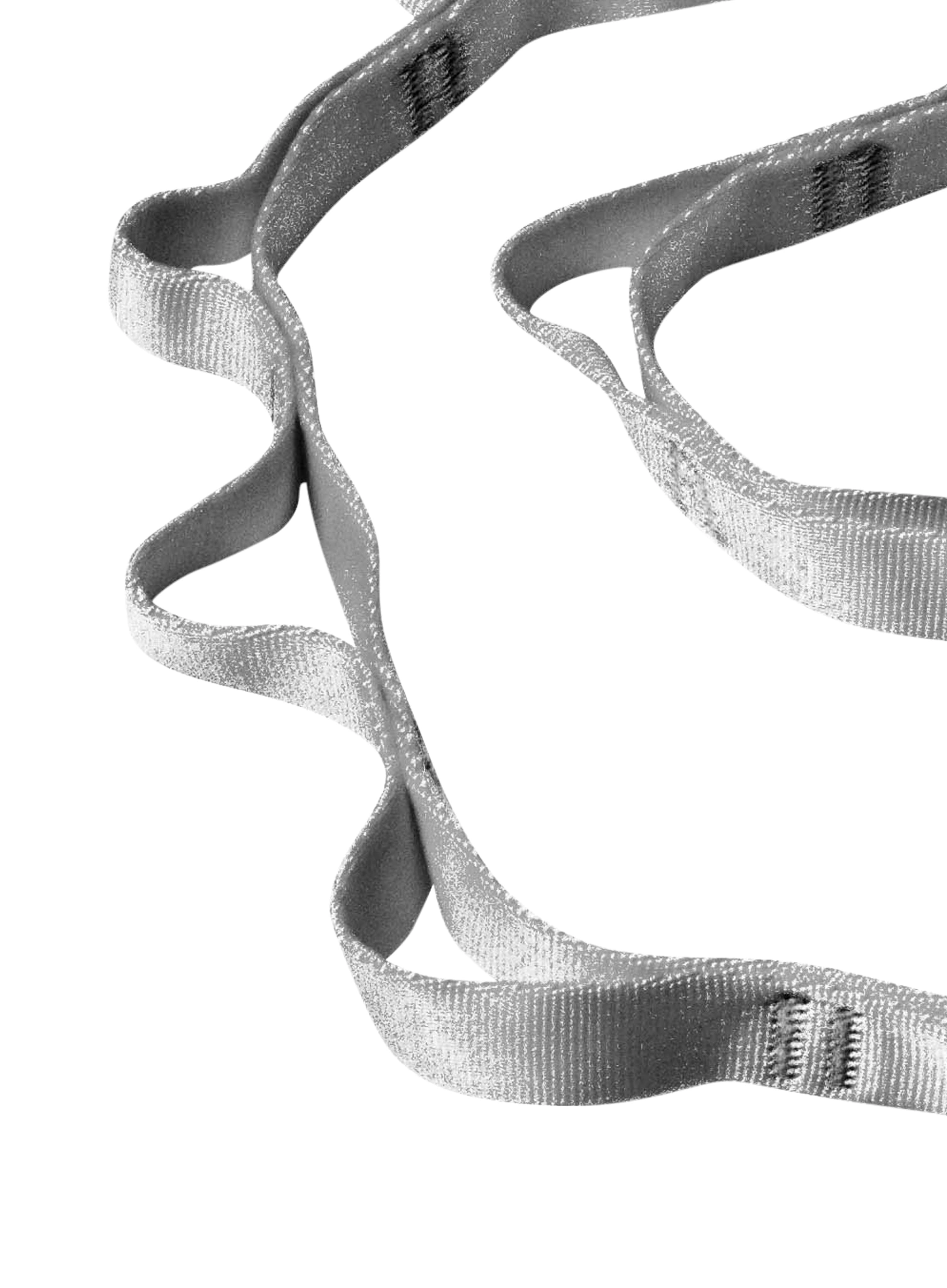 Traka Black Diamond 18 mm Nylon Daisy Chain 115 cm - gray