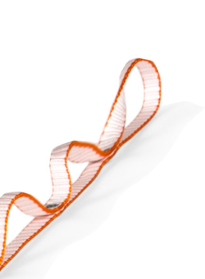Traka Ocun Daisychain Bio-Dyn 11 mm 115 cm - orange