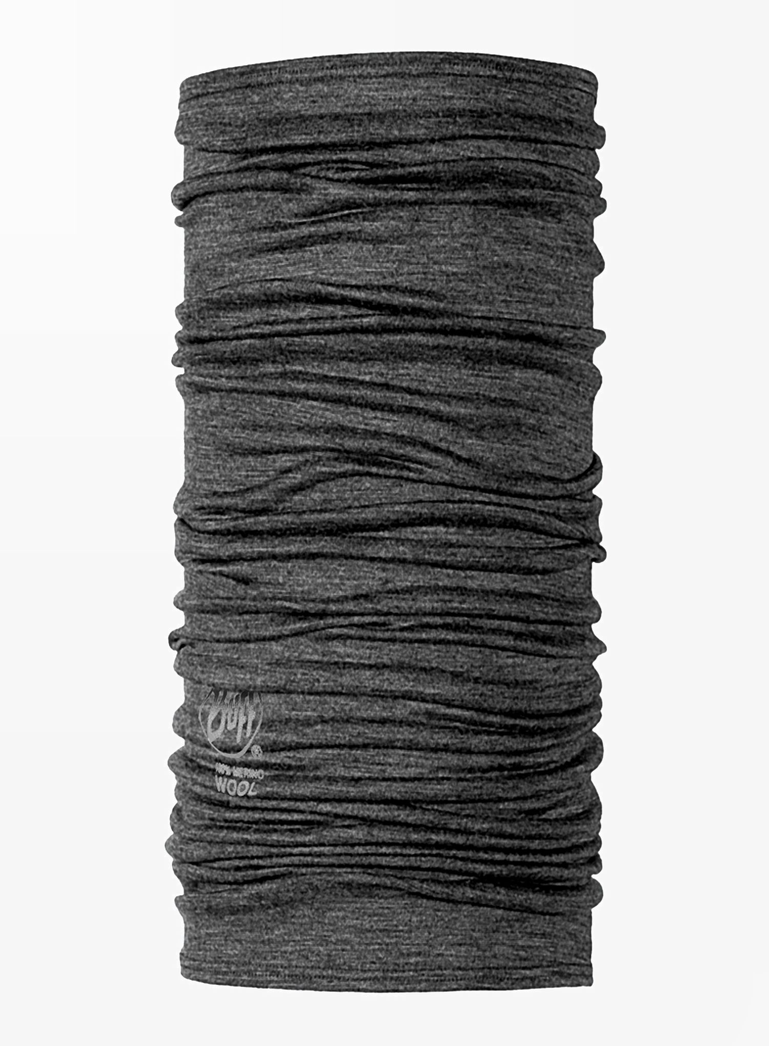 Multifunkcionalna marama Buff Lightweight Merino Wool - solid grey