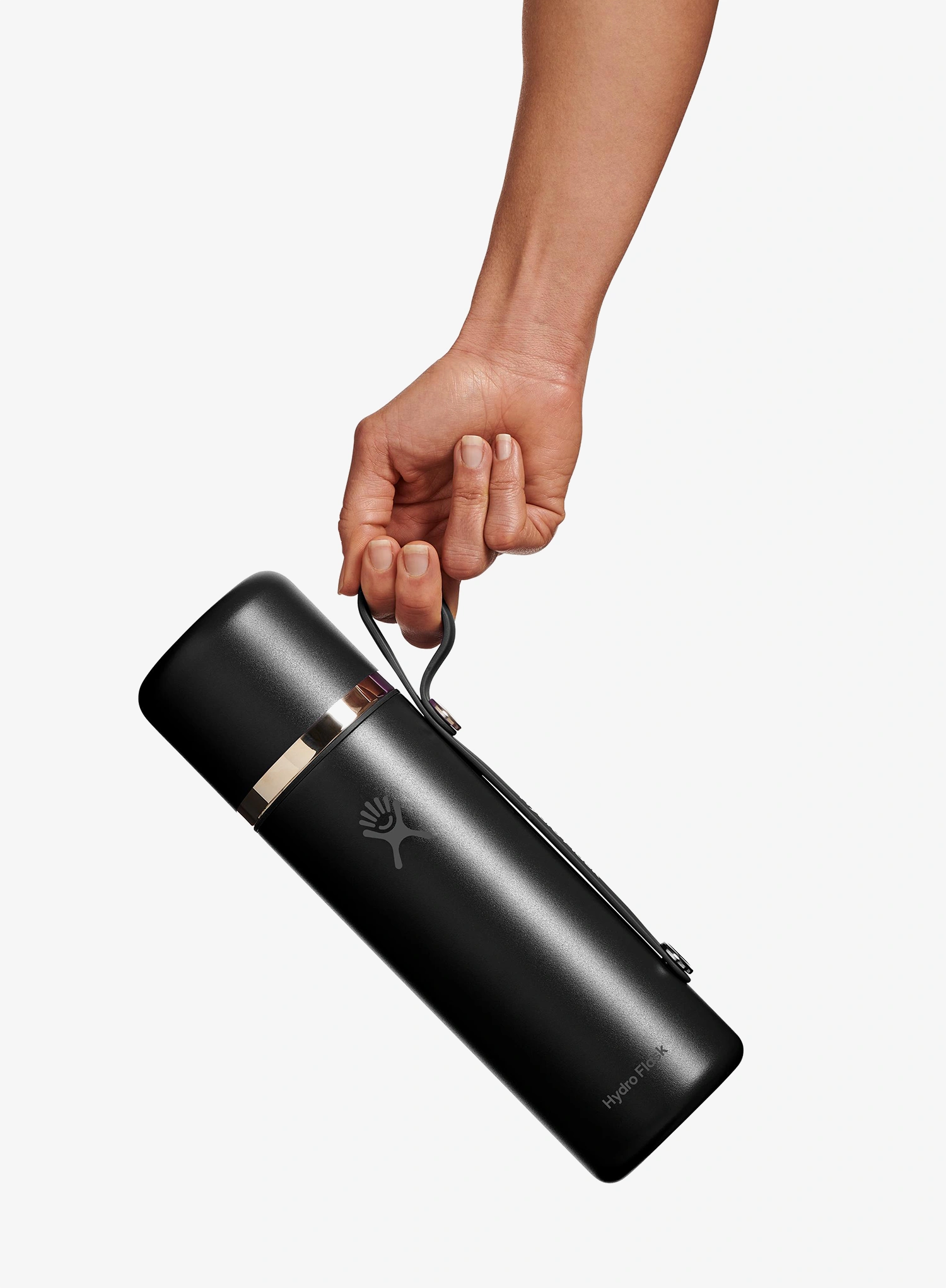 Termosica Hydro Flask 28 Oz Hot Flask And Cup (828 ml) - black