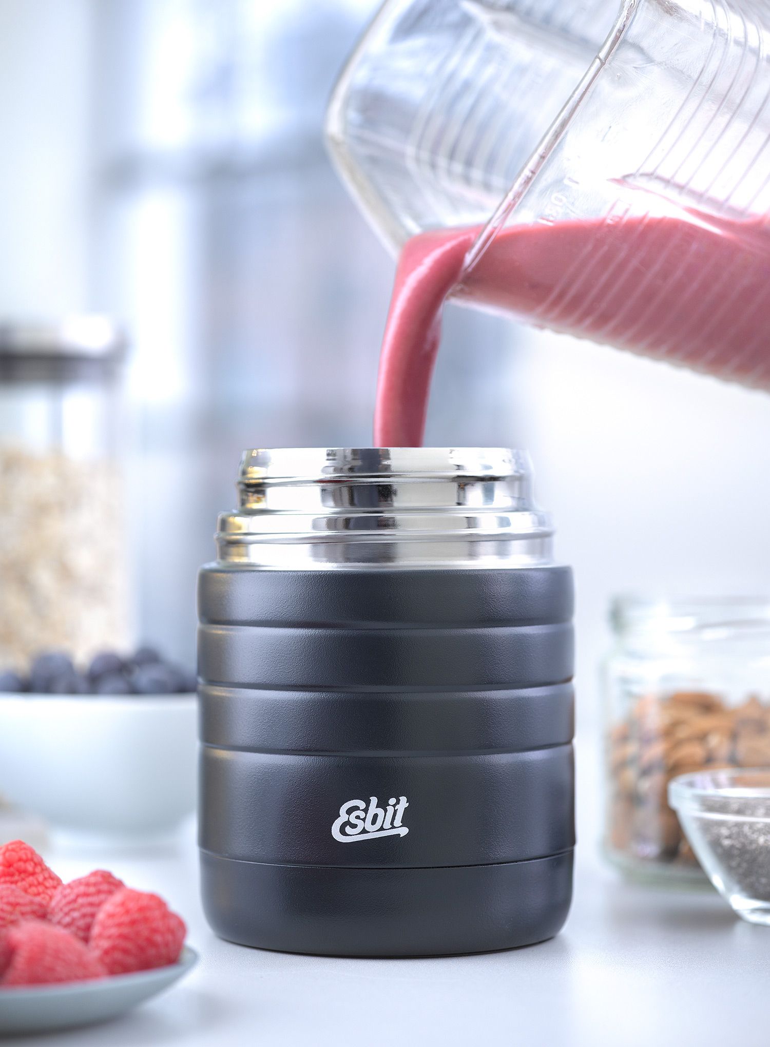 Termo posuda za hranu Esbit Food Jug Majoris 0,8L - black