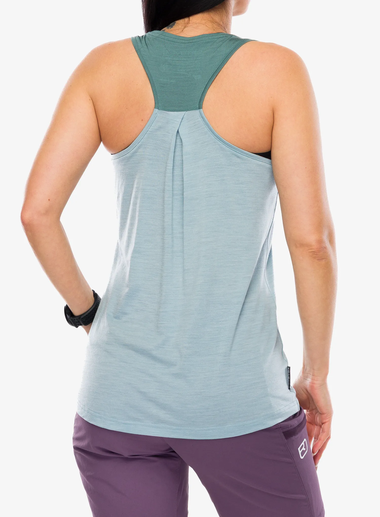 Ženski top Ortovox 150 Cool Logo Top - arctic grey