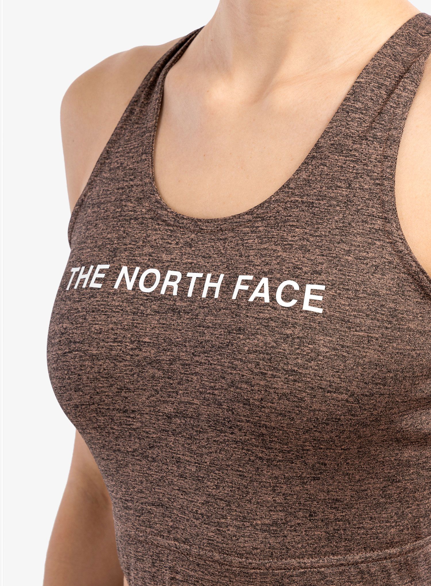 Ženski top The North Face MA Tanklette - rose dawn blk/blk