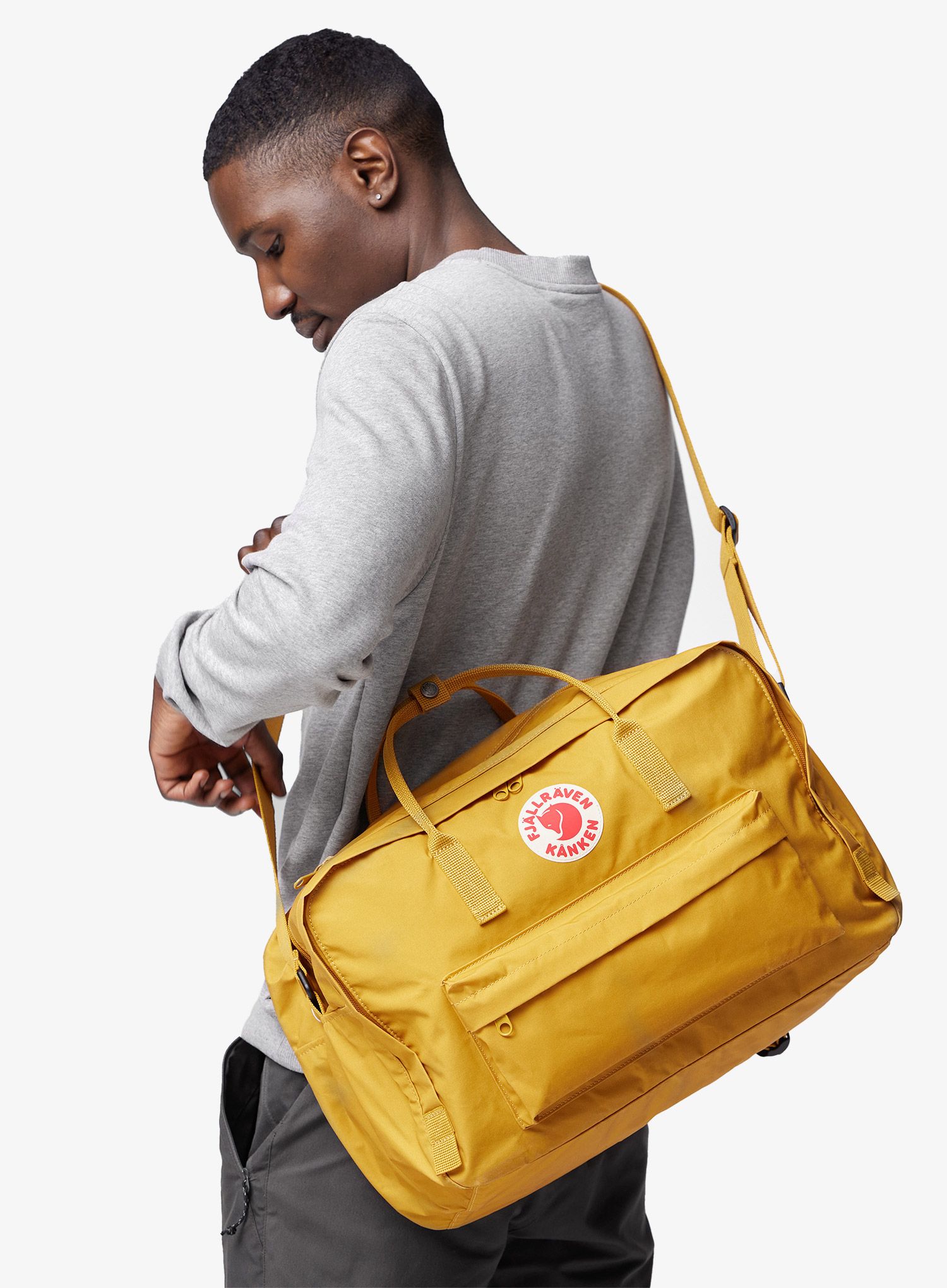 Urbana torba Fjallraven Kanken Weekender - ochre
