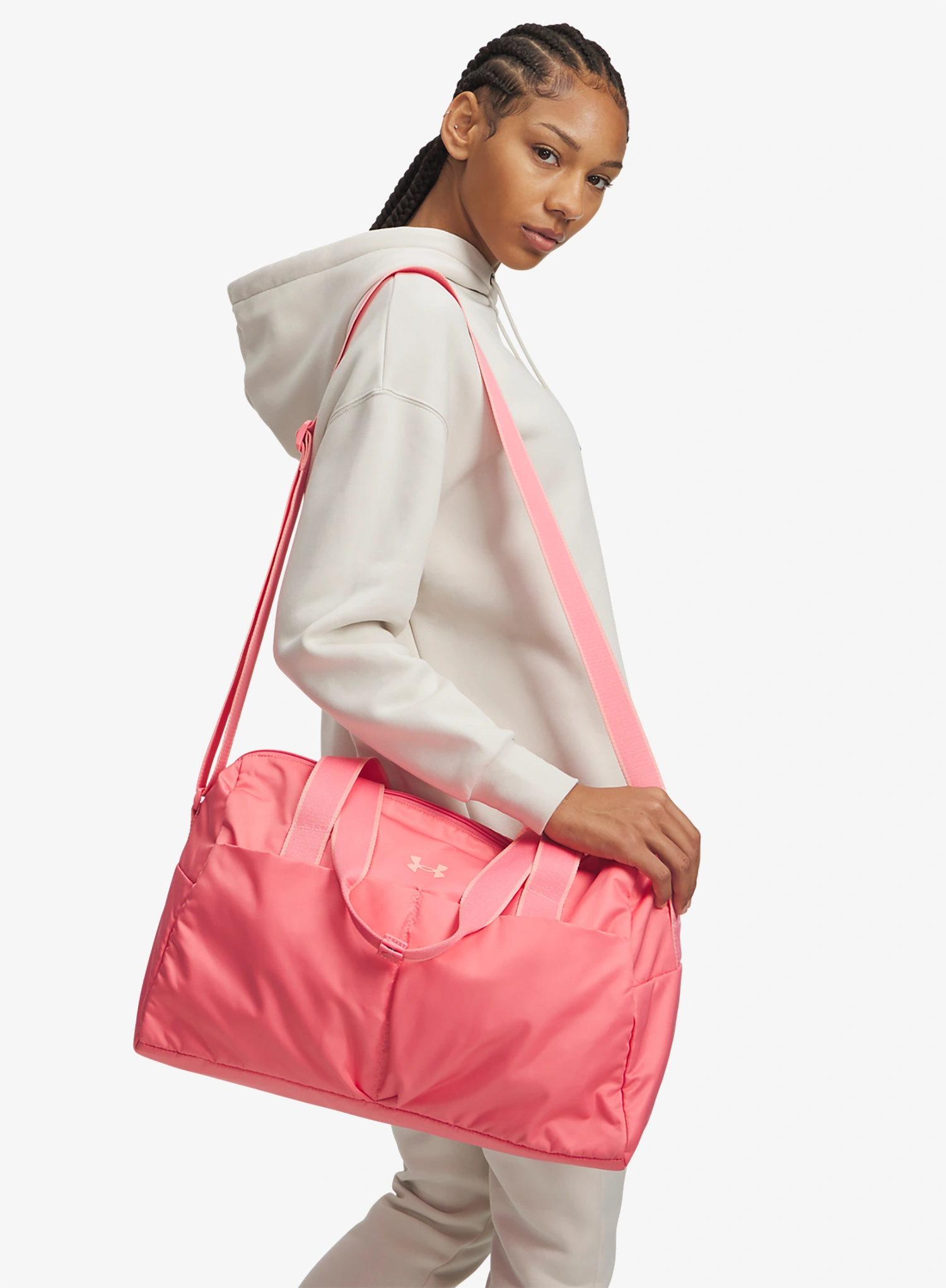 Urbana torba Under Armour Studio Lite Duffle - bittersweet pink/posh pink