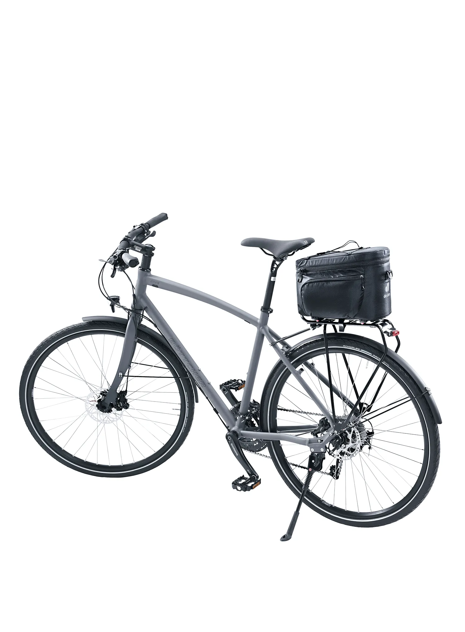 Torba za ptrljažnik bicikla Deuter Rack Bag 10 KF - black