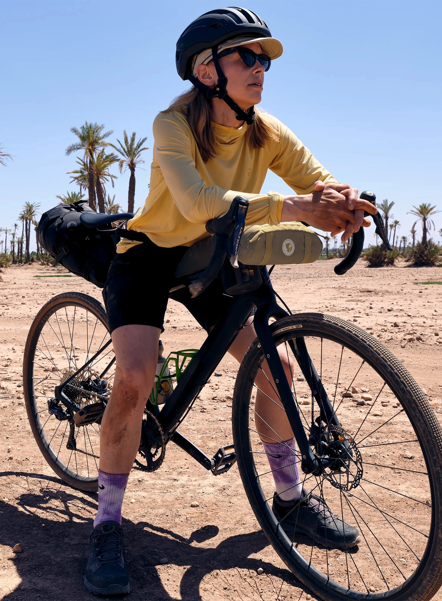 Torba za volan Fjallraven Hoja Handlebar Pocket - clay