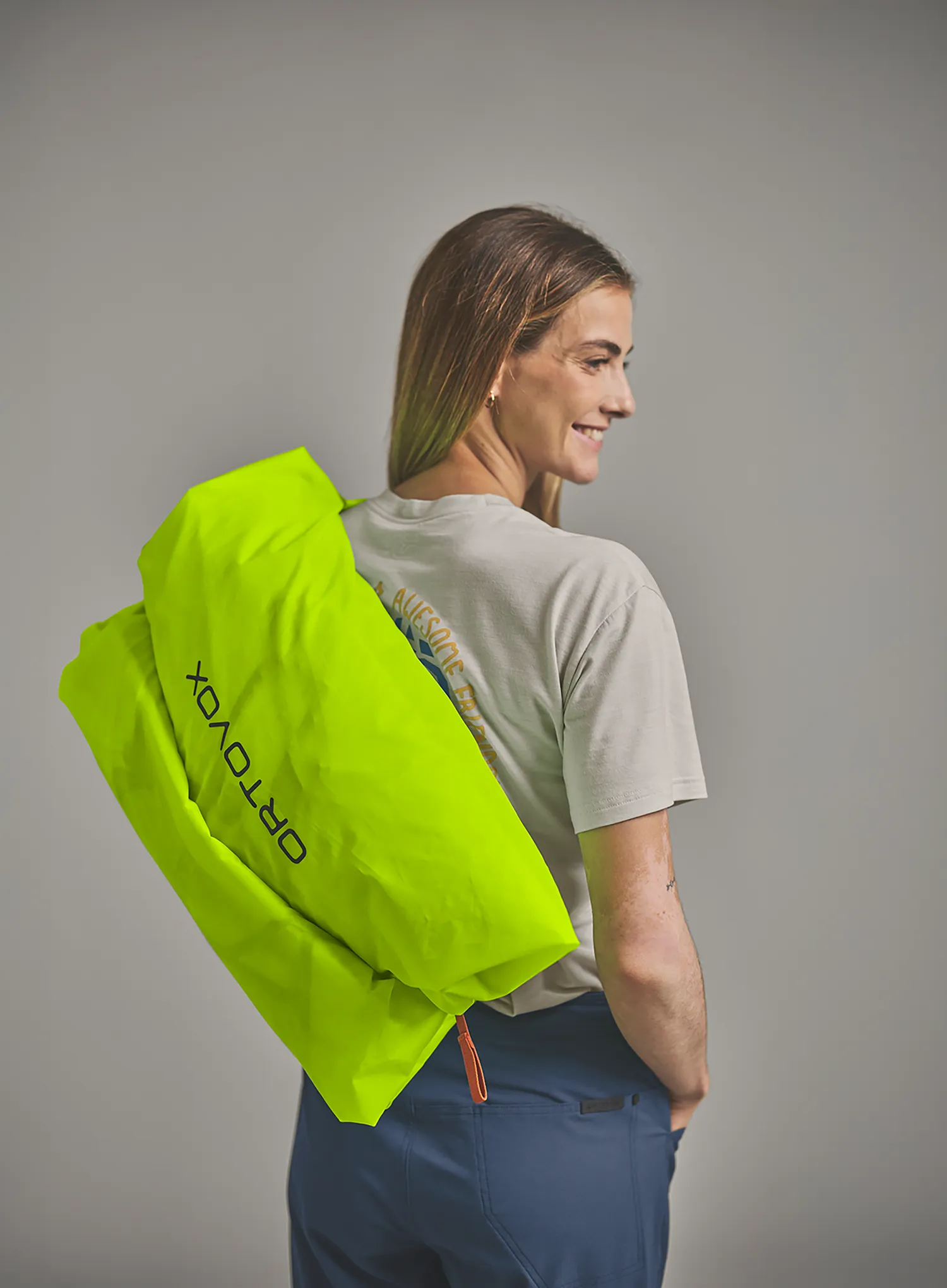 Torba za uže Ortovox Magic Rope Bag - safety yellow