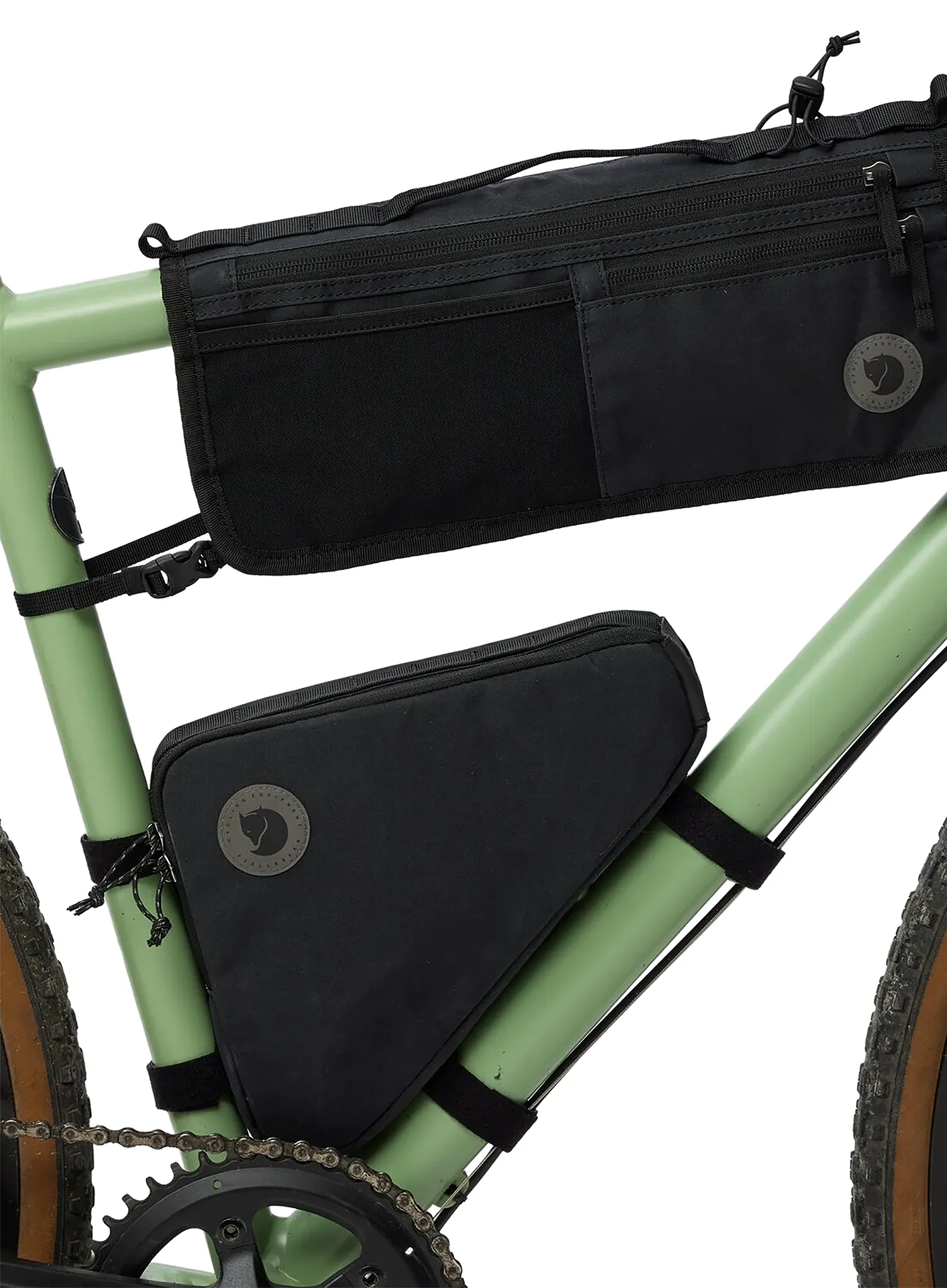 Biciklistička torba za okvir Fjallraven Hoja Bike Frame Fold Bag - black