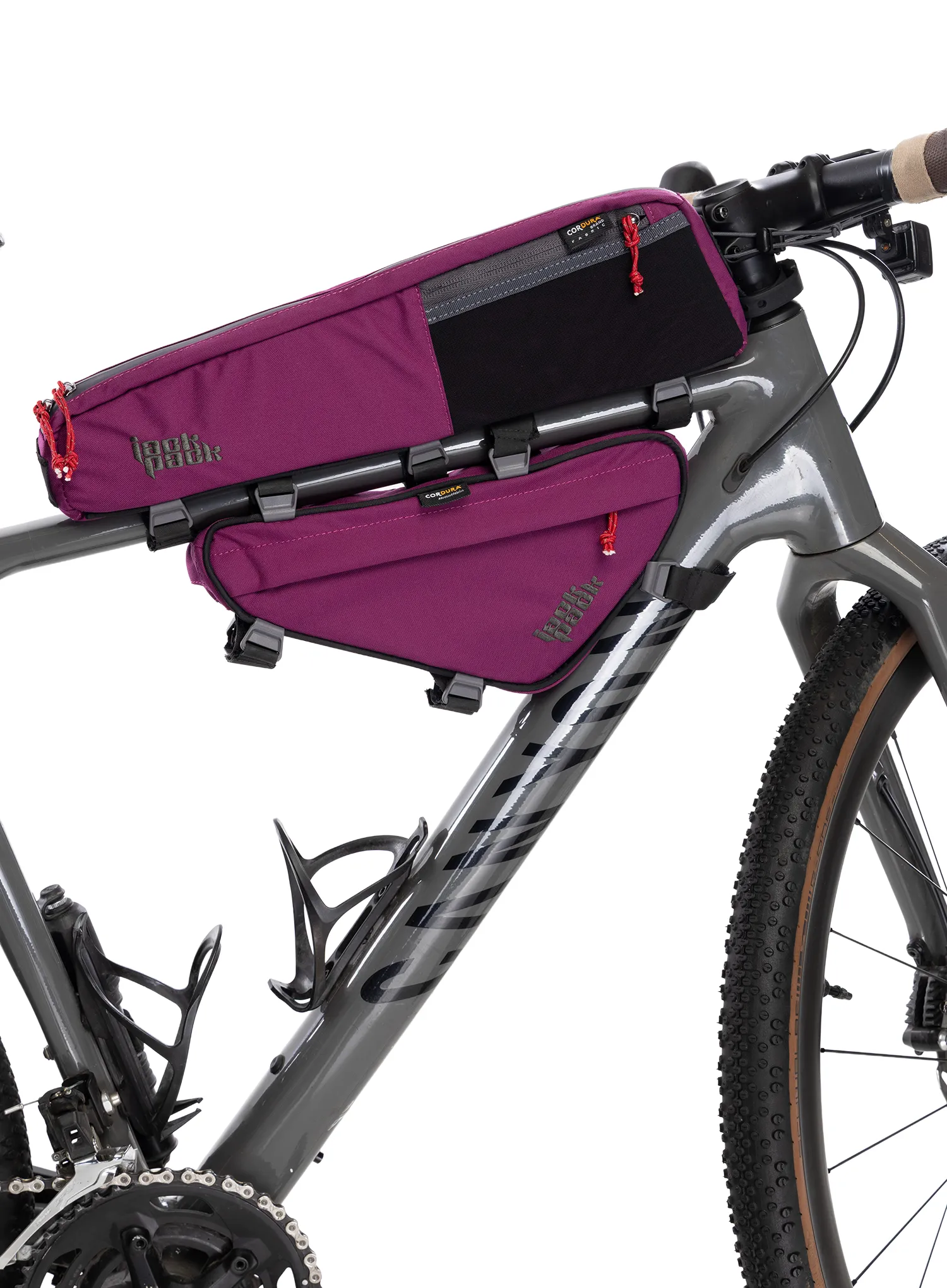 Biciklistička torba za okvir Jack Pack Mały Waleń RGB - violet