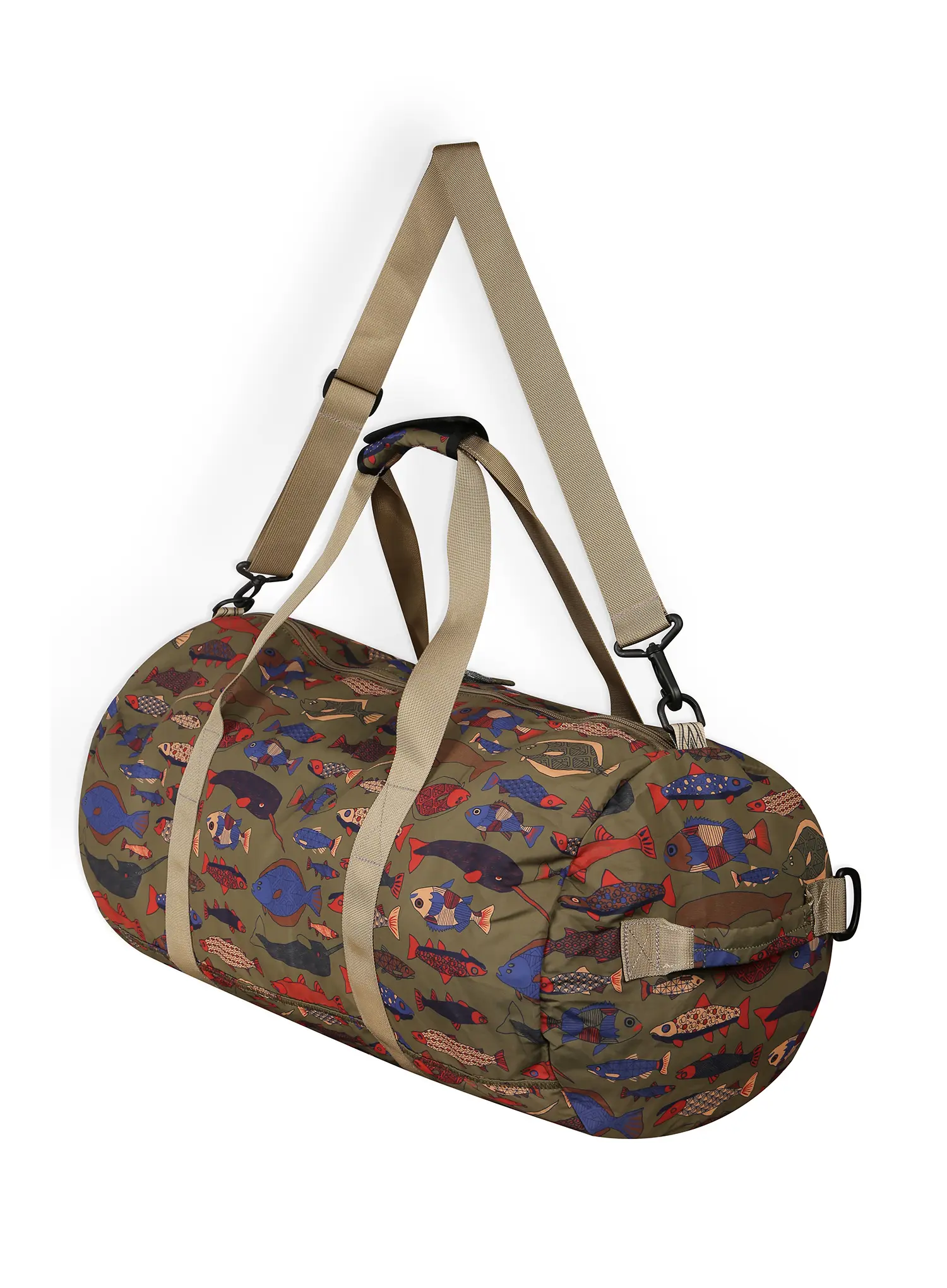 Putna torba Kavu Tide Rip - fish tessellate