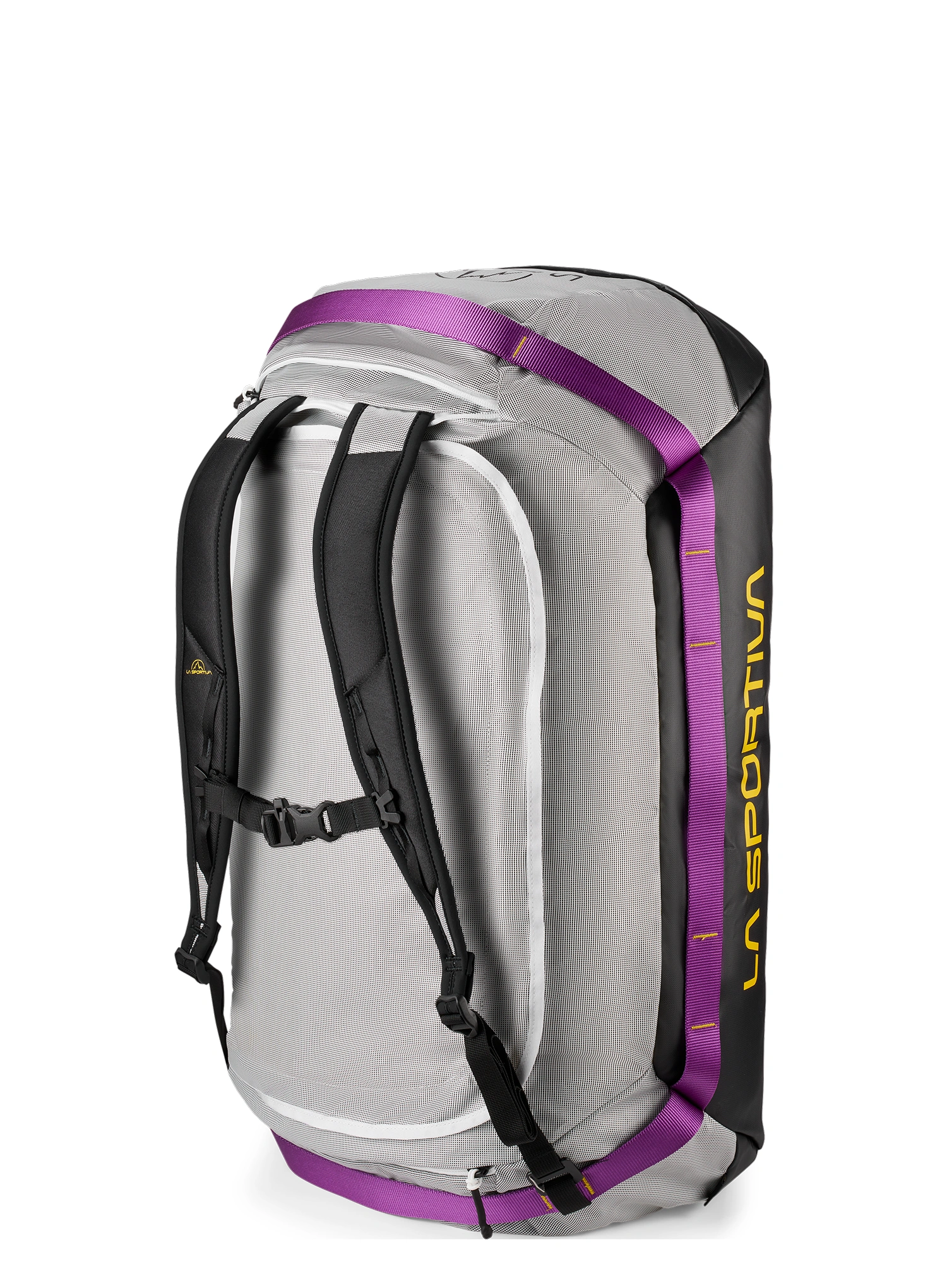 Putna torba La Sportiva Nomad 70 Duffel Bag - chalk/black