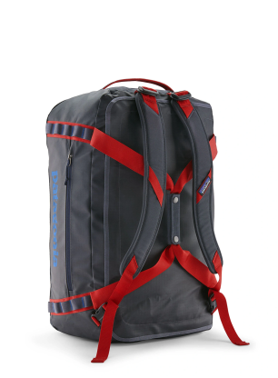Putna torba Patagonia Black Hole Duffel 55L - smolder blue w/amanita red