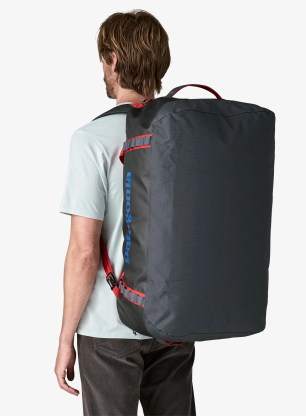 Putna torba Patagonia Black Hole Duffel 70L - smolder blue w/amanita red