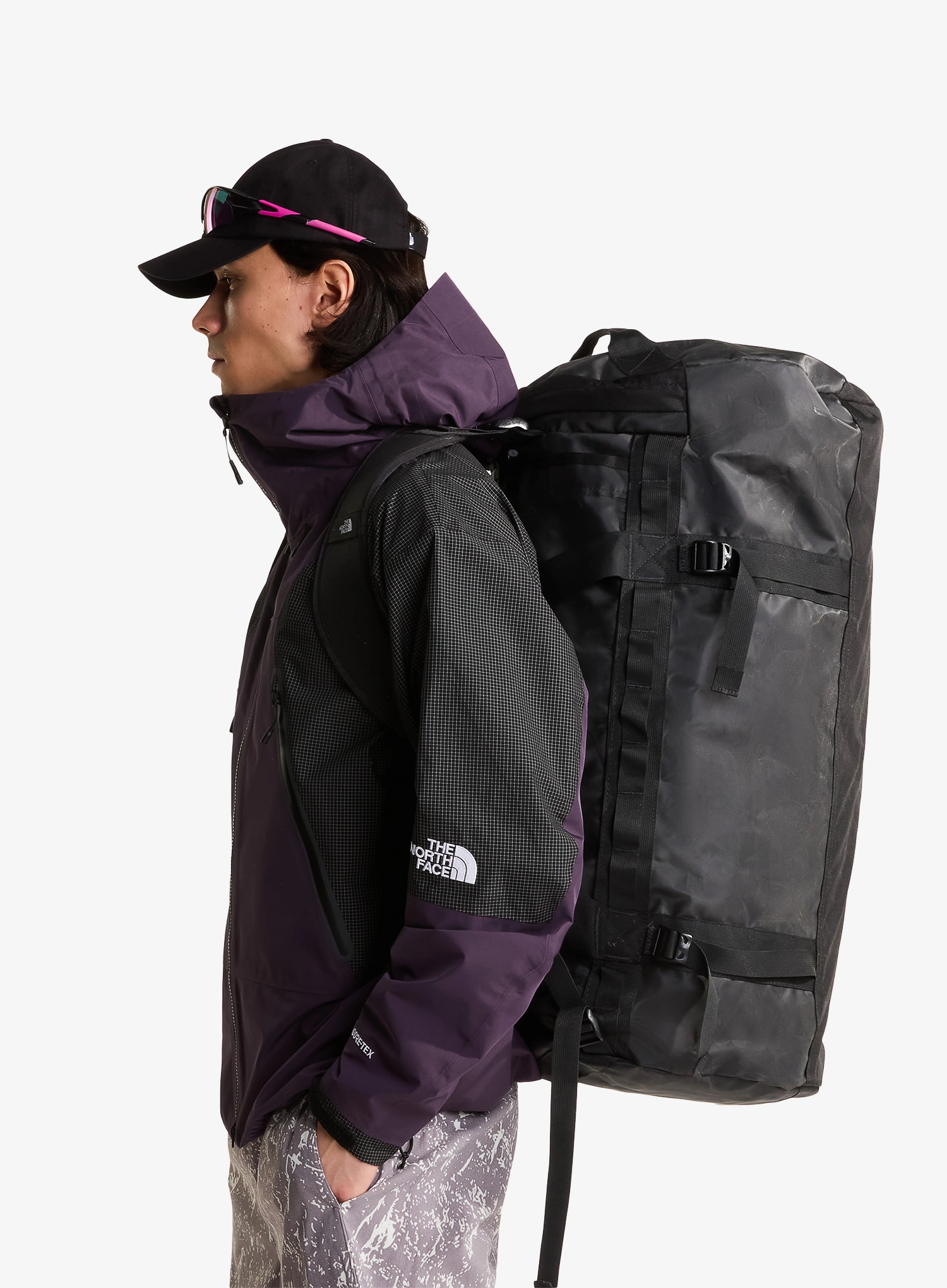 Putna torba The North Face Base Camp Duffel L - tnf black/tnf white