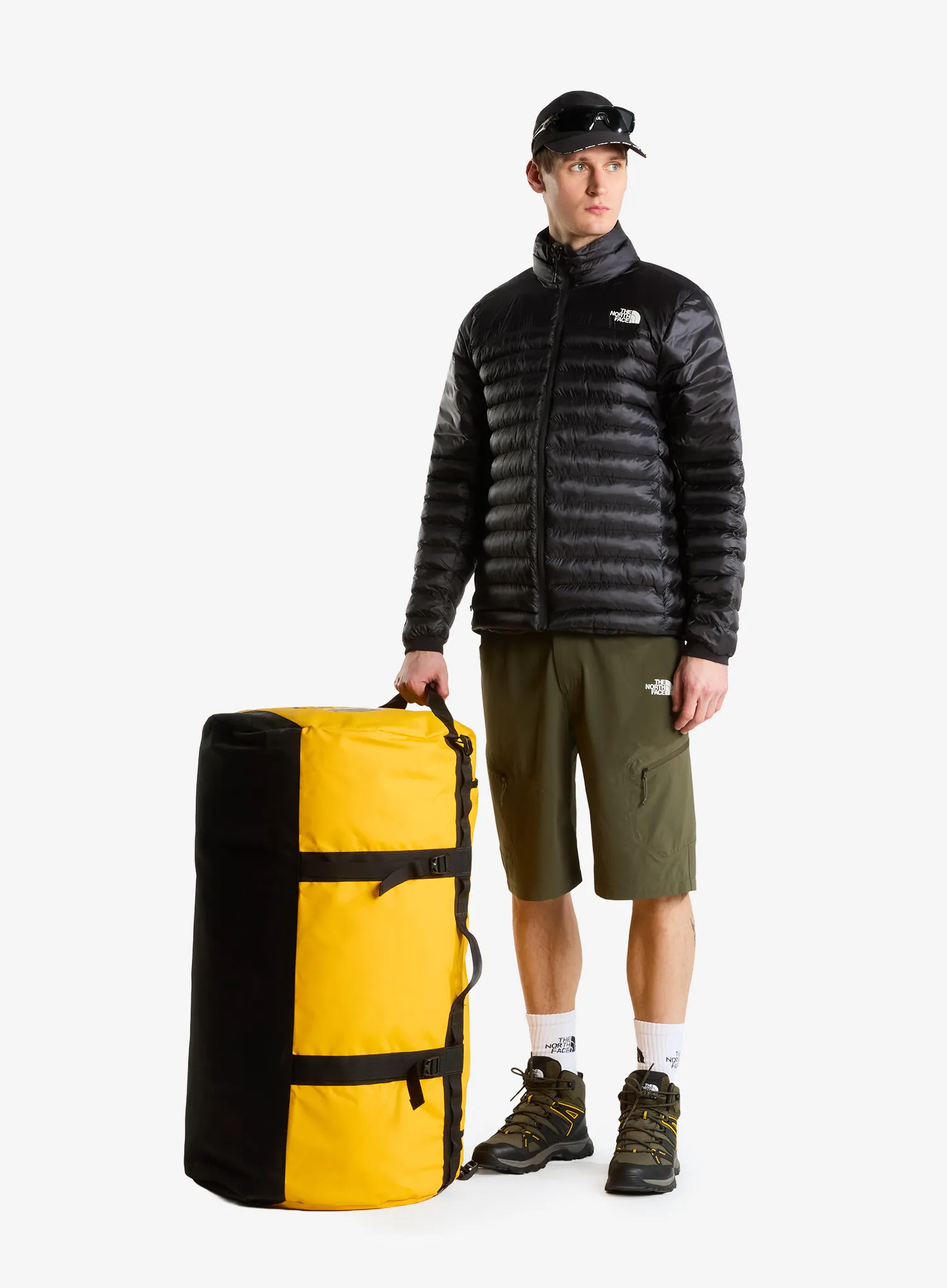 Putna torba The North Face Base Camp Duffel XXL - summit gold/tnf black