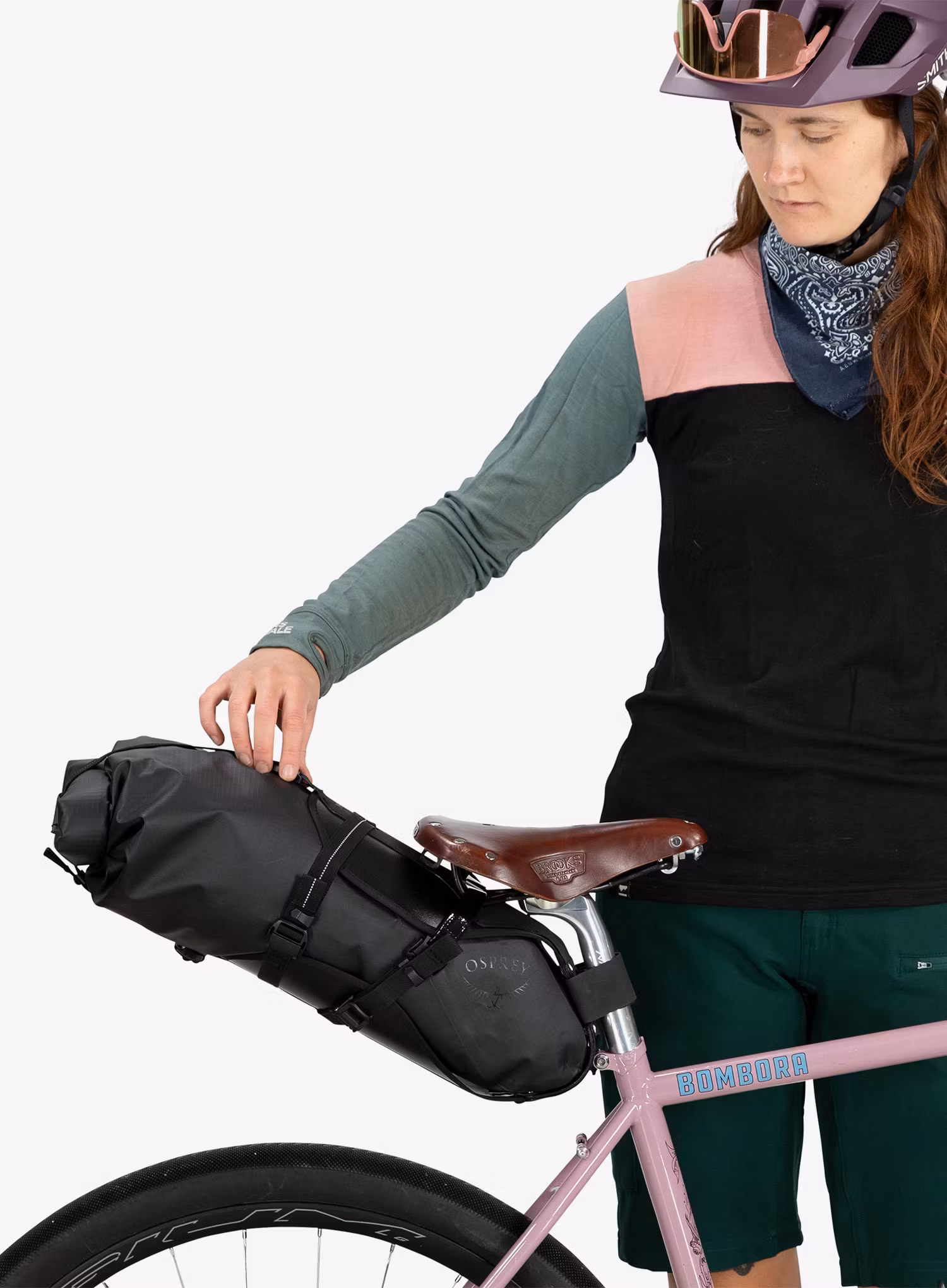 Torba ispod sjedala Osprey Escapist Saddle Bag L - black
