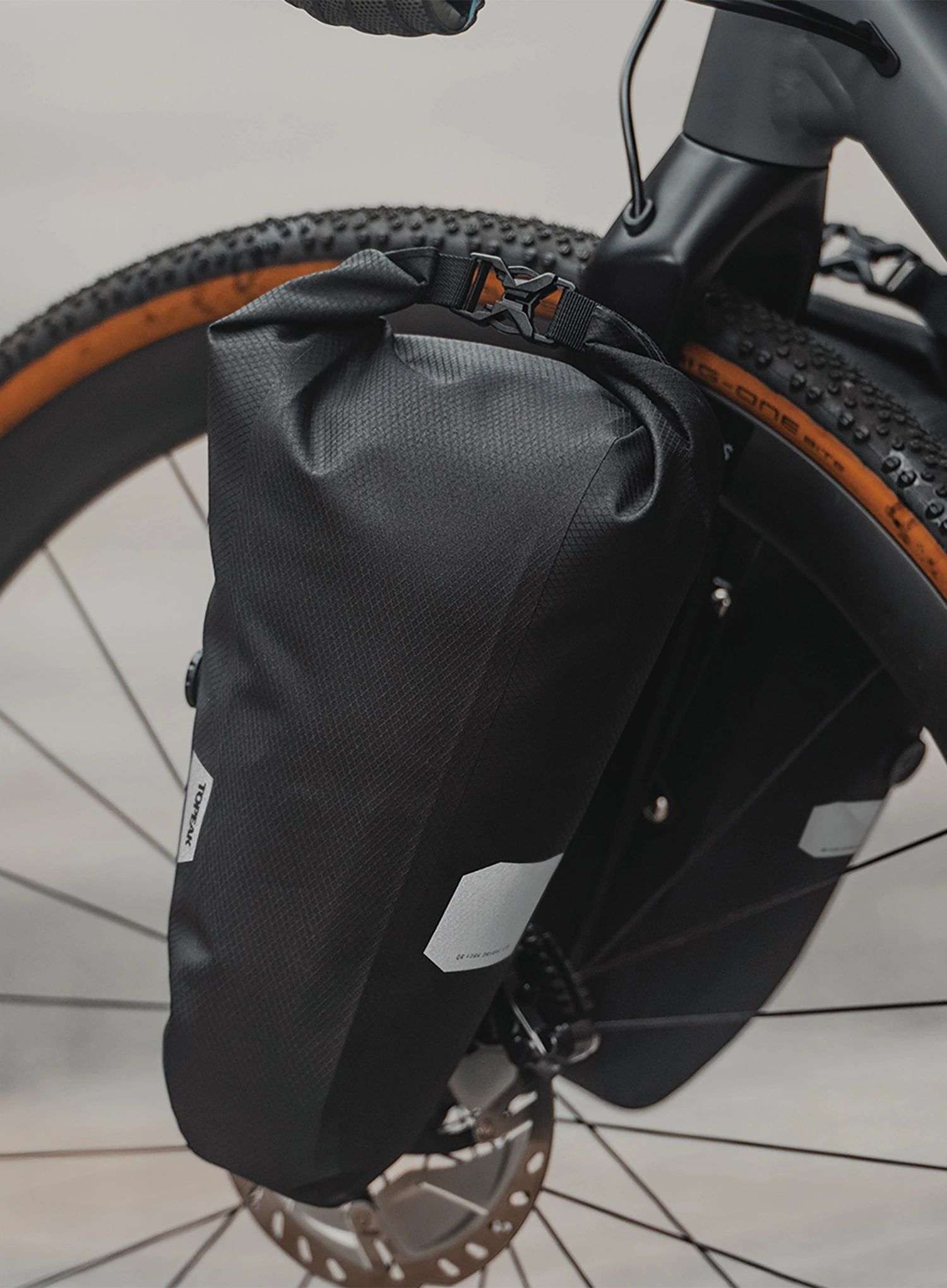 Torba za bicikl Topeak QR Fork Drybag 5.8 L - black