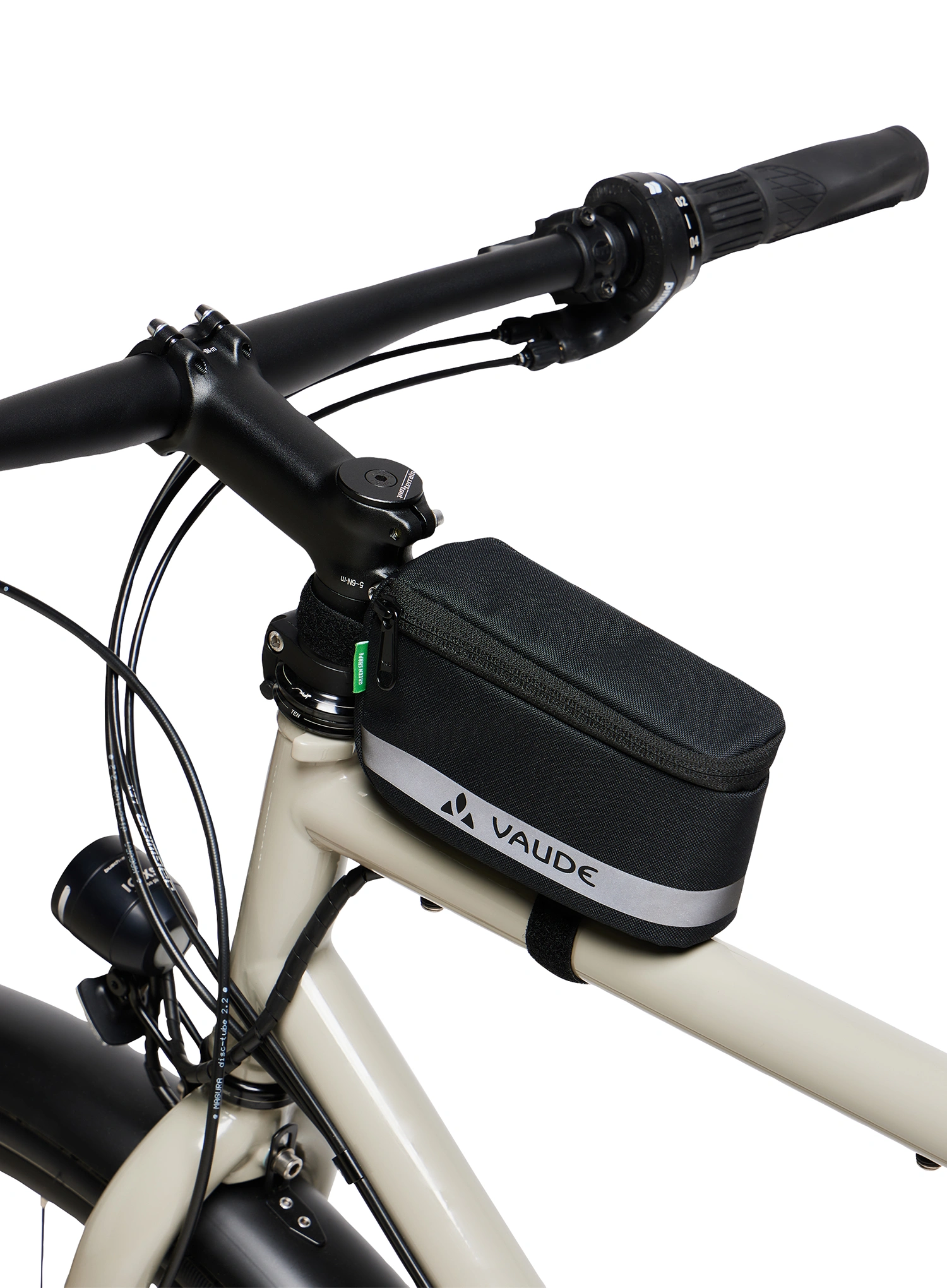 Torba za bicikl Vaude Top Tube Bag - black