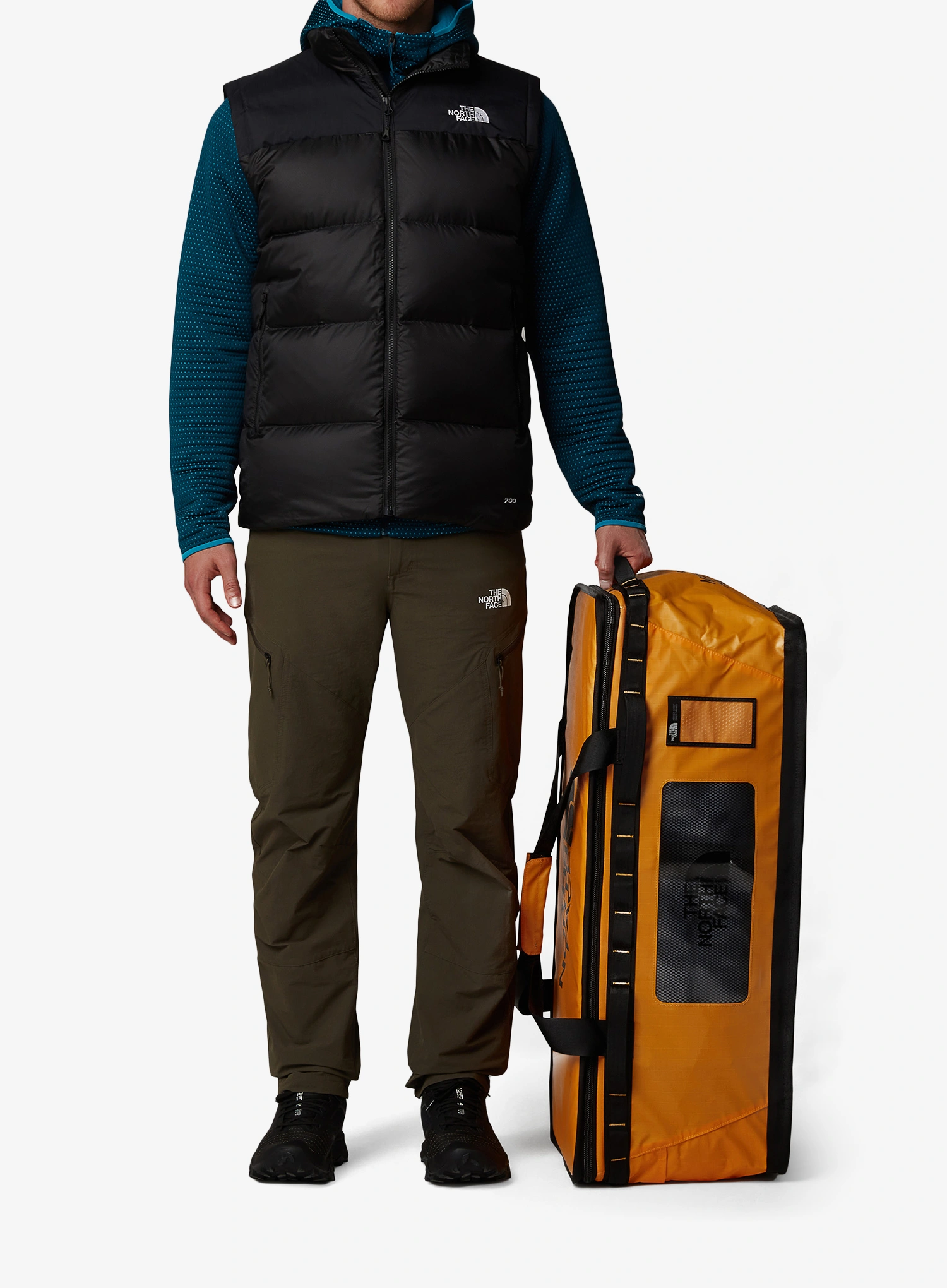 Torba The North Face Base Camp Gear Box L - summit gold/tnf black