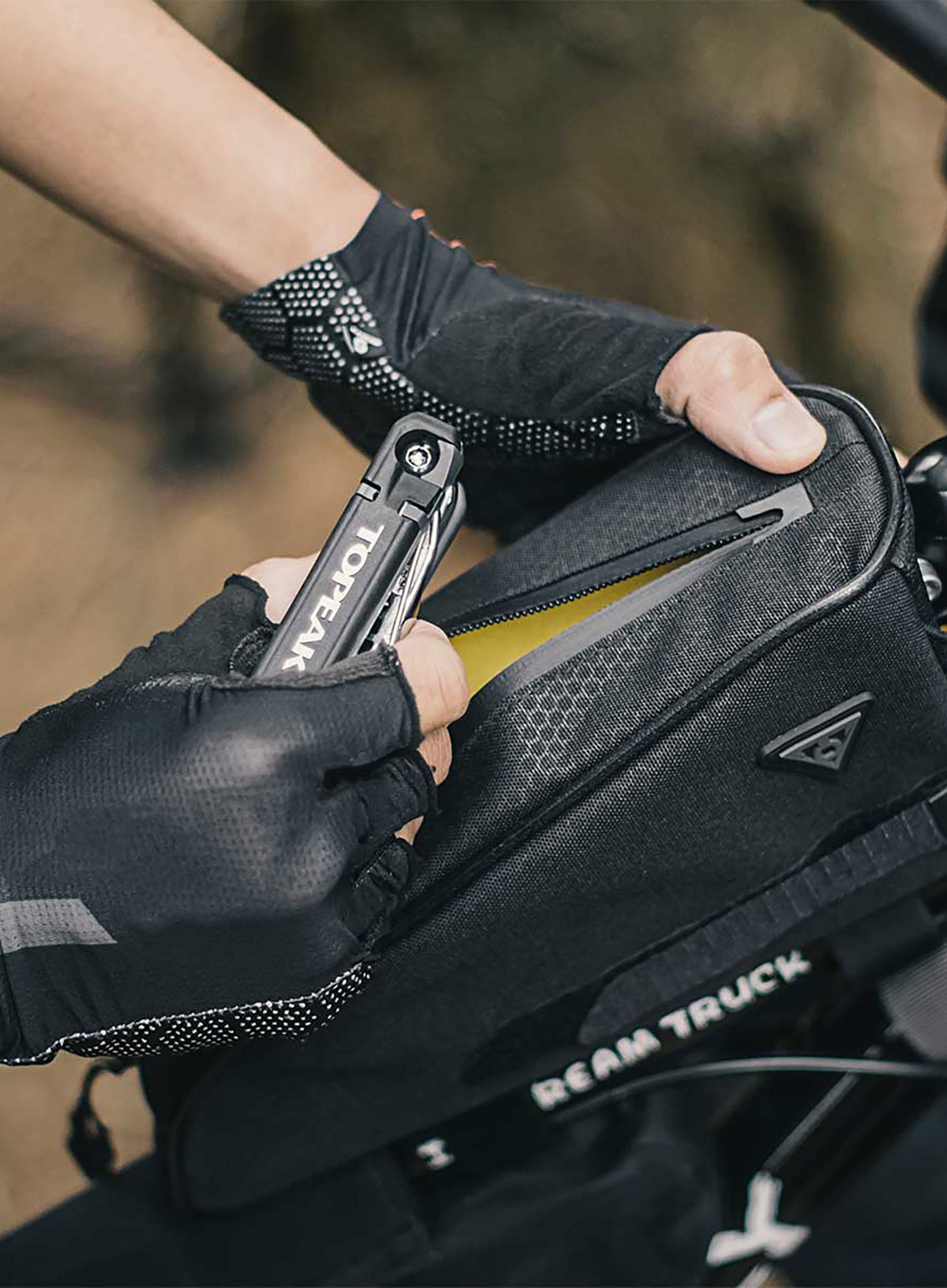 Biciklistička torba za okvir Topeak Toploader - black