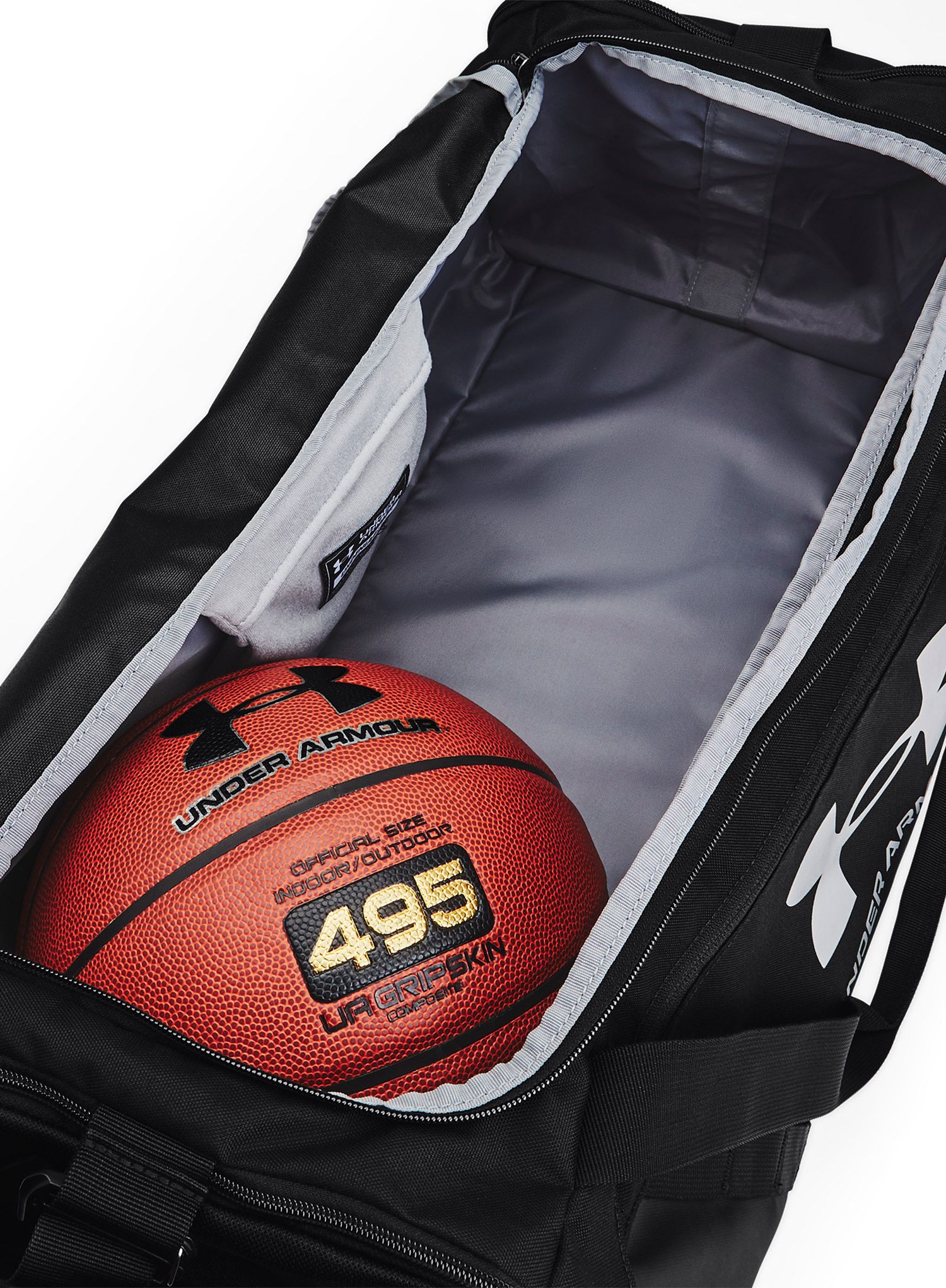 Torba Under Armour UA Undeniable 5.0 Duffle MD - black/black/metallic silver