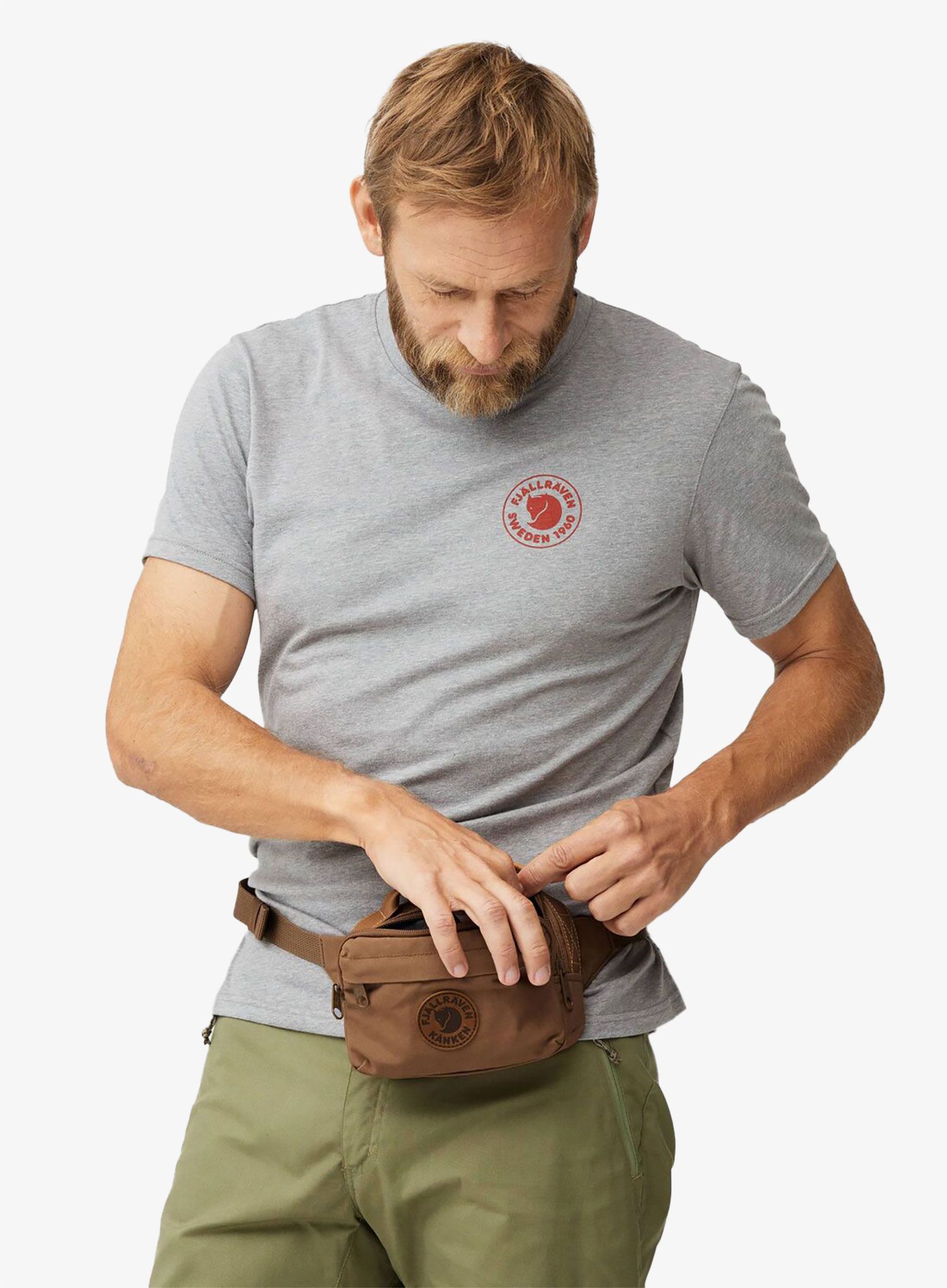 Torbica oko struka Fjallraven Kanken No 2 Hip Pack - hazel brown
