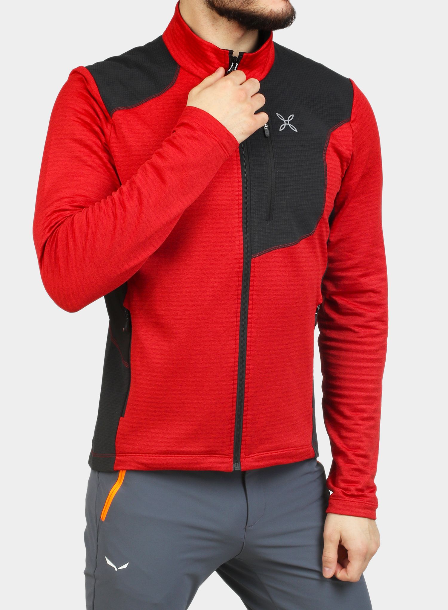 Dukserica Montura Thermal Grid Pro Maglia - red
