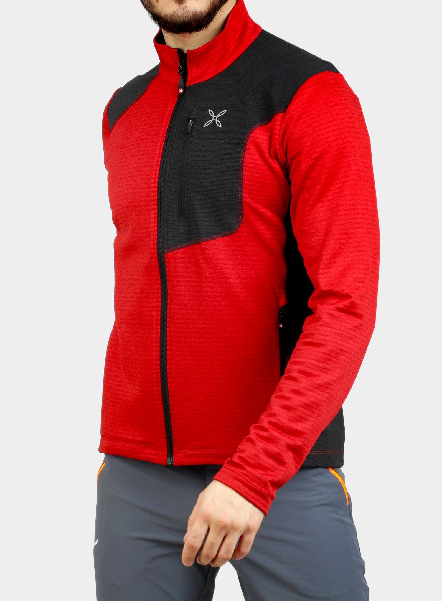 Dukserica Montura Thermal Grid Pro Maglia - red