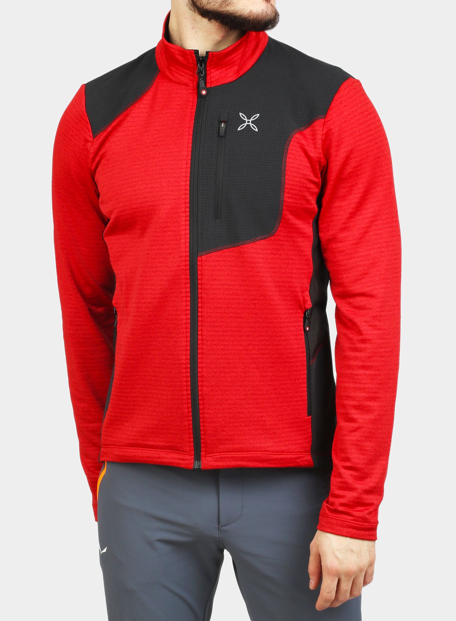 Dukserica Montura Thermal Grid Pro Maglia - red