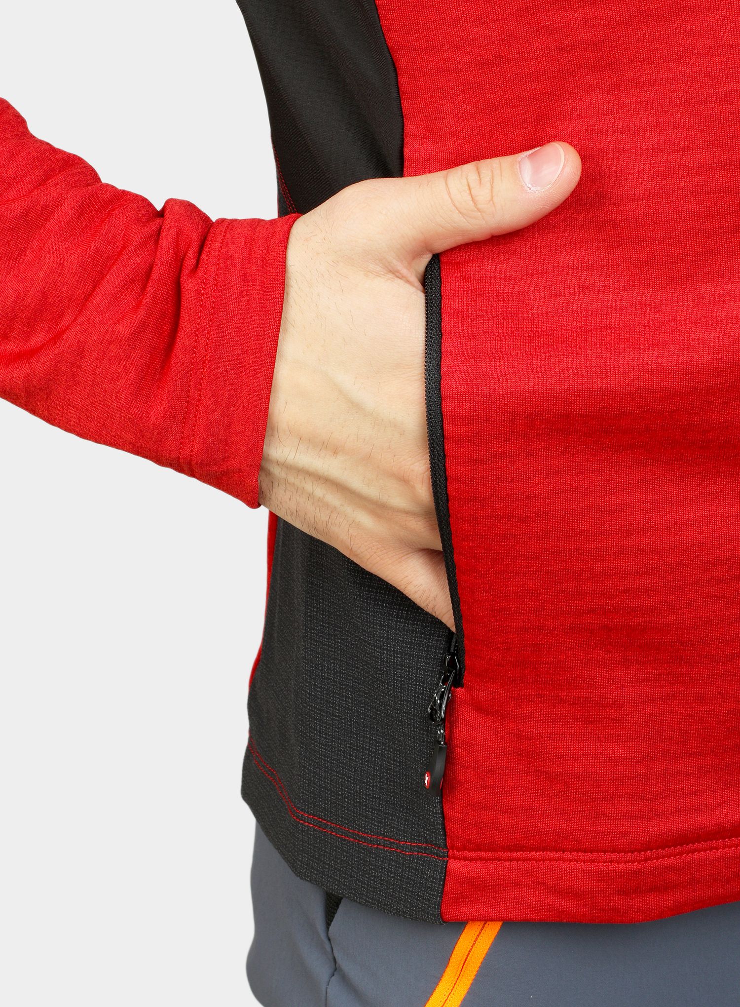 Dukserica Montura Thermal Grid Pro Maglia - red