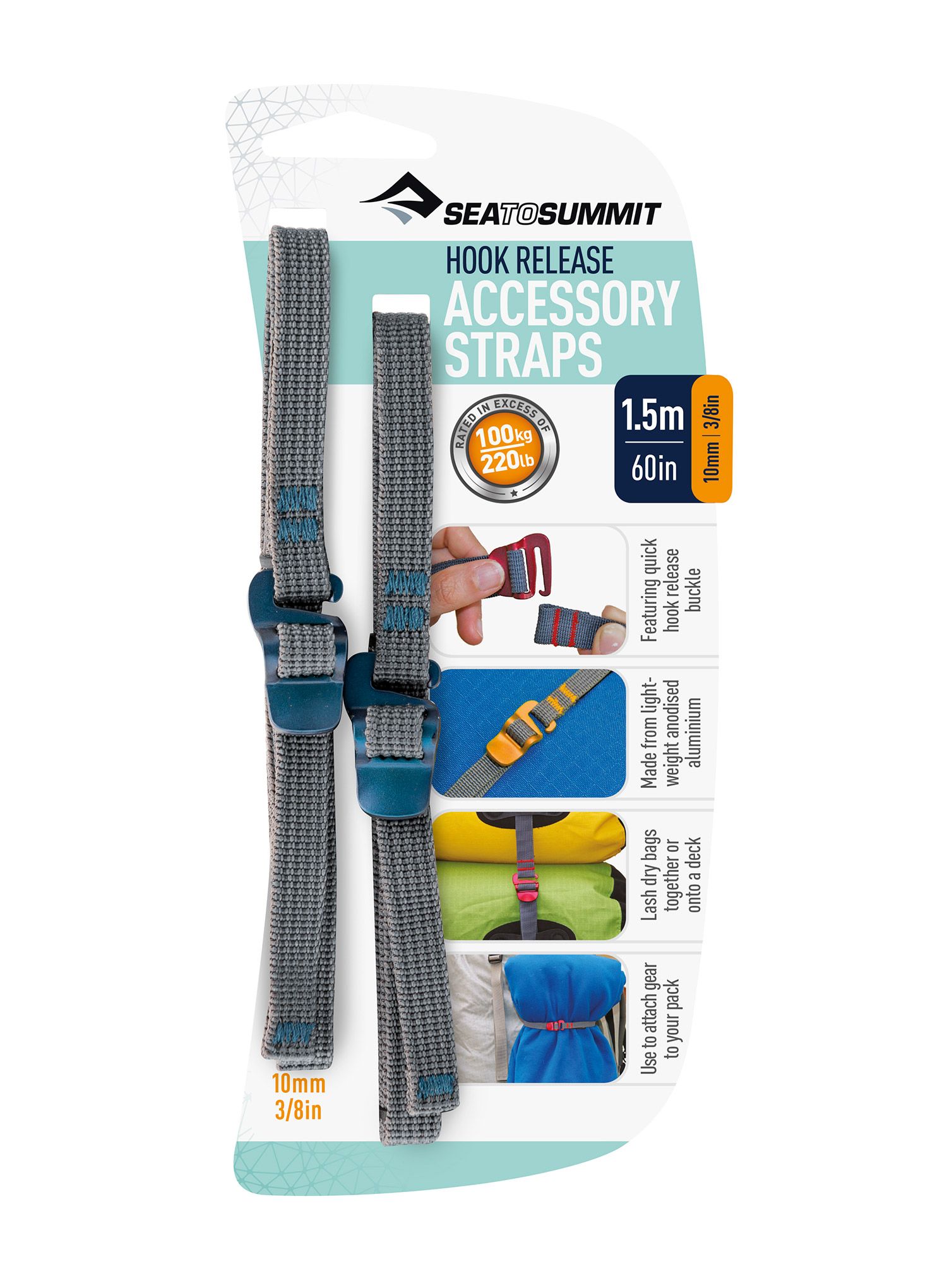 Remeni Sea To Summit Accesory Straps 10 mm / 1.5 m