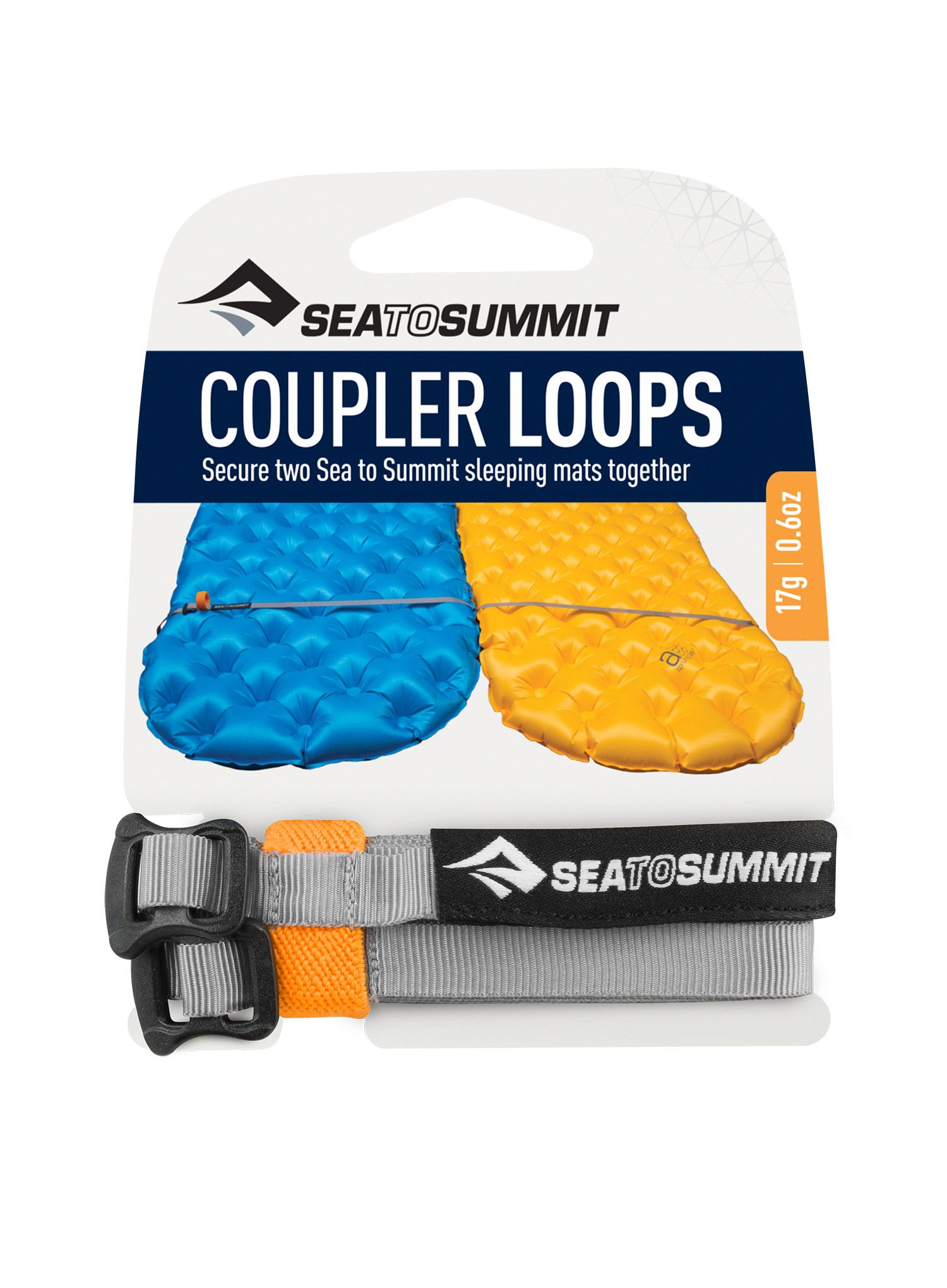Remeni Sea To Summit Mat Coupler Kit Loops - grey