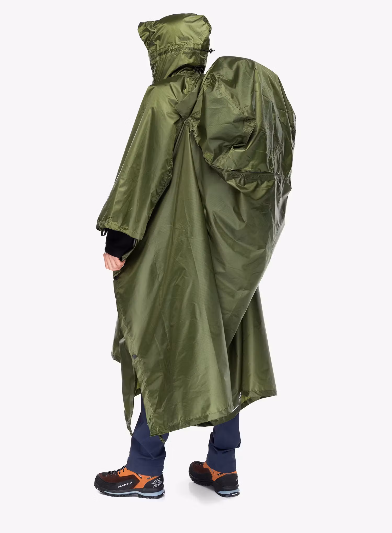 Kišni ogrtač Viking Vesper Backpack - olive