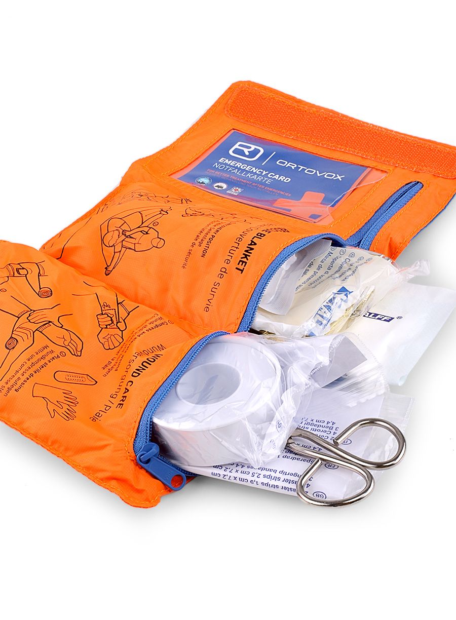 Pribor za prvu pomoć Ortovox First Aid Roll Doc Mini - shocking orange