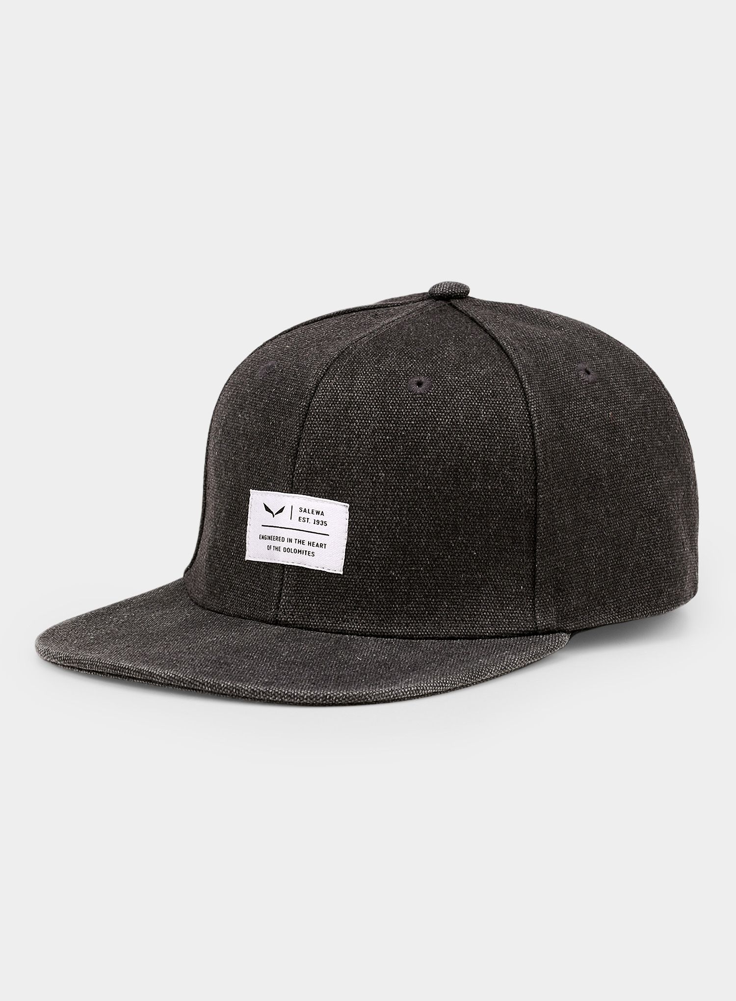 Kapa Salewa Puez Canvas Flat Cap - magnet