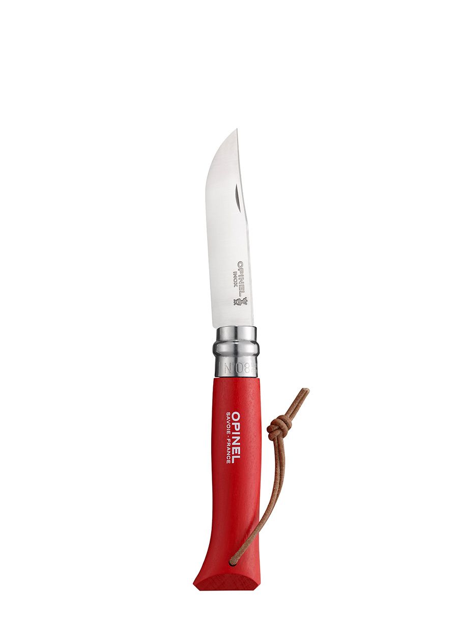 Putni nož Opinel No.08 Inox Origins - red