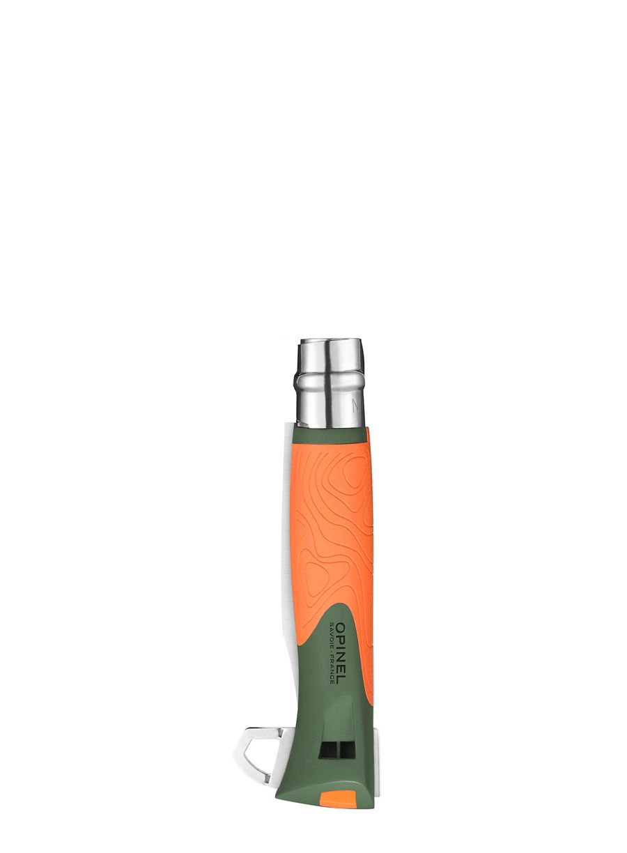 Putni nož Opinel No.12 Explore - khaki/orange