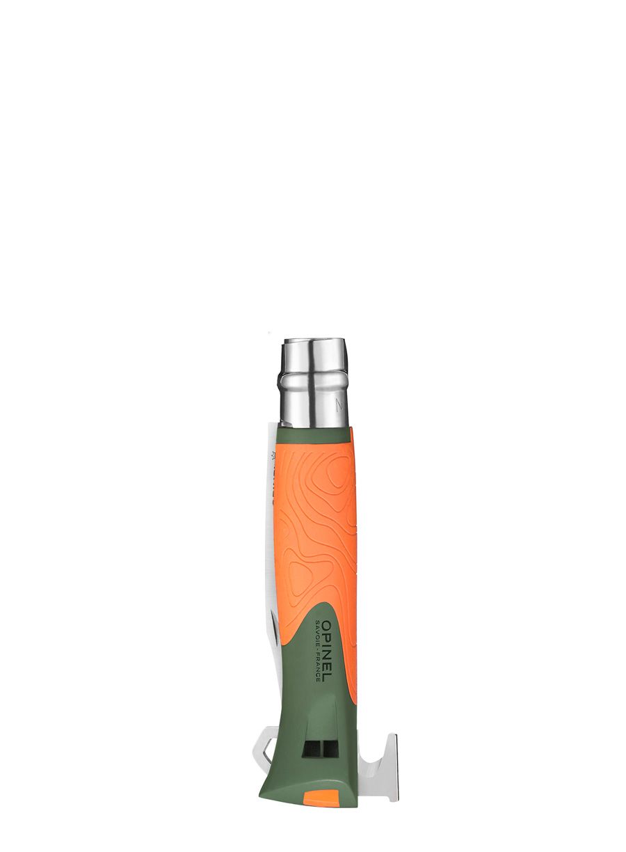 Putni nož Opinel No.12 Explore - khaki/orange
